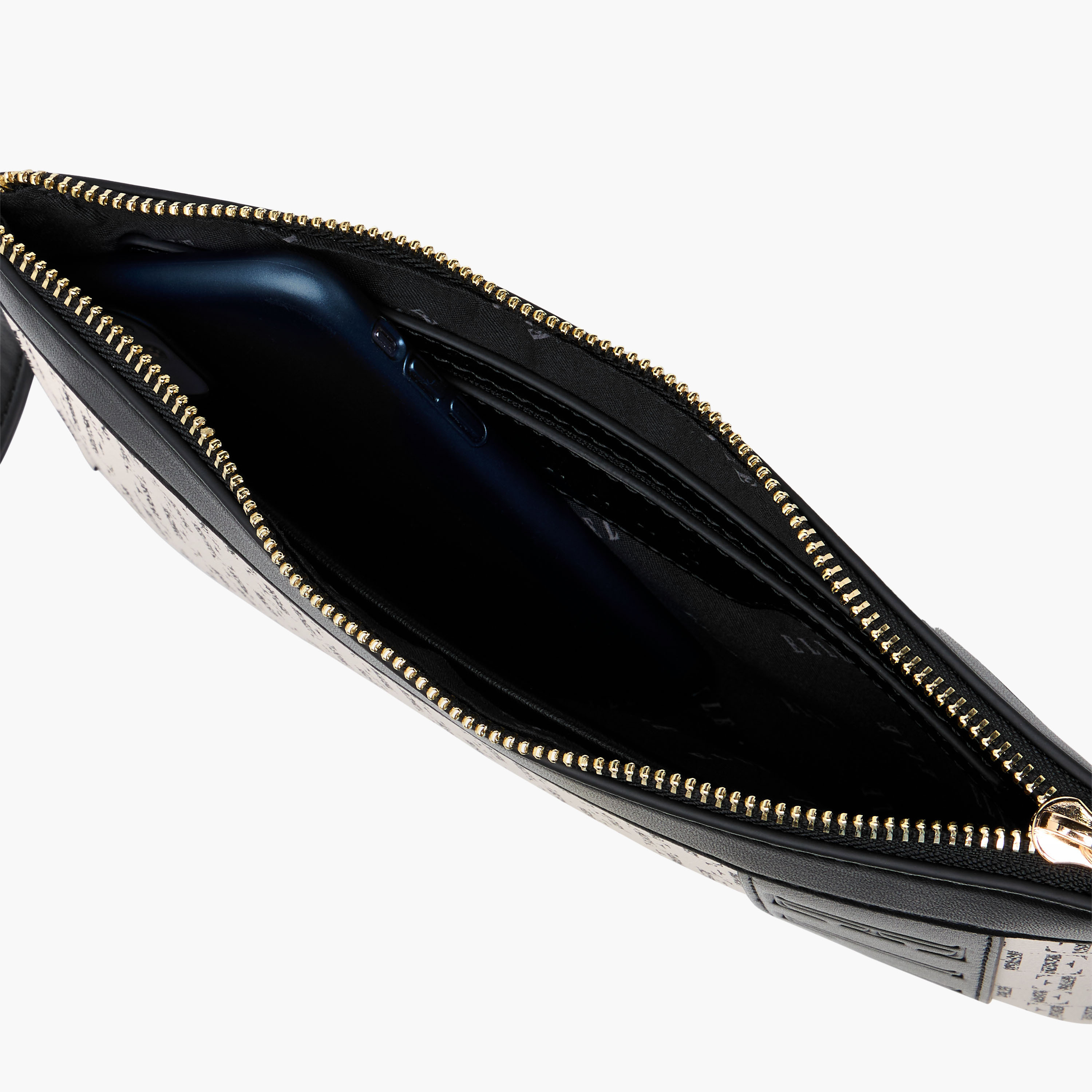 Elle Monogram Print Clutch with Zip Closure-women-bagsandwallets-handbags-image-7