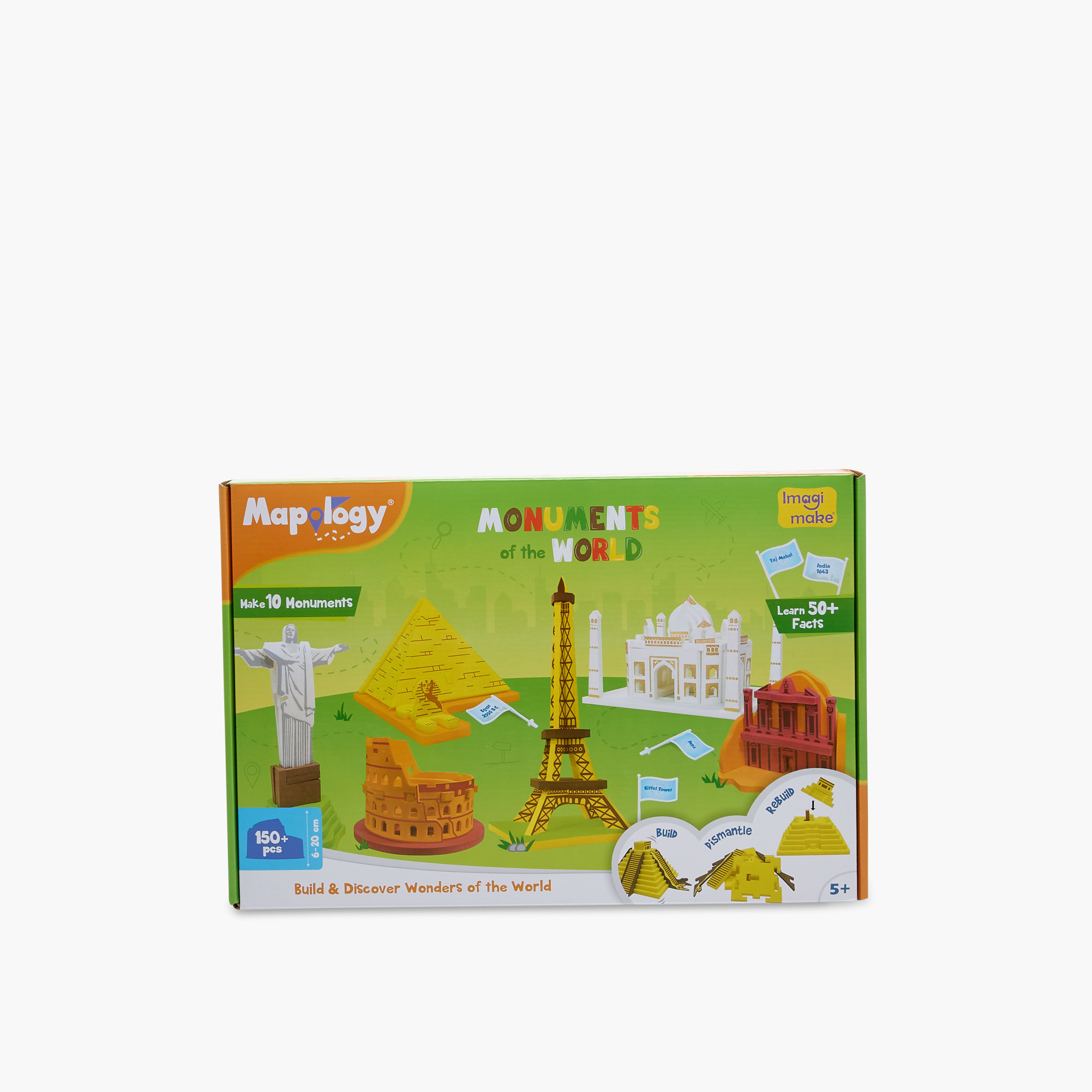 Mapology 150-Piece Monuments of the World Puzzle Set-toys-indoortoys-puzzles-image-15