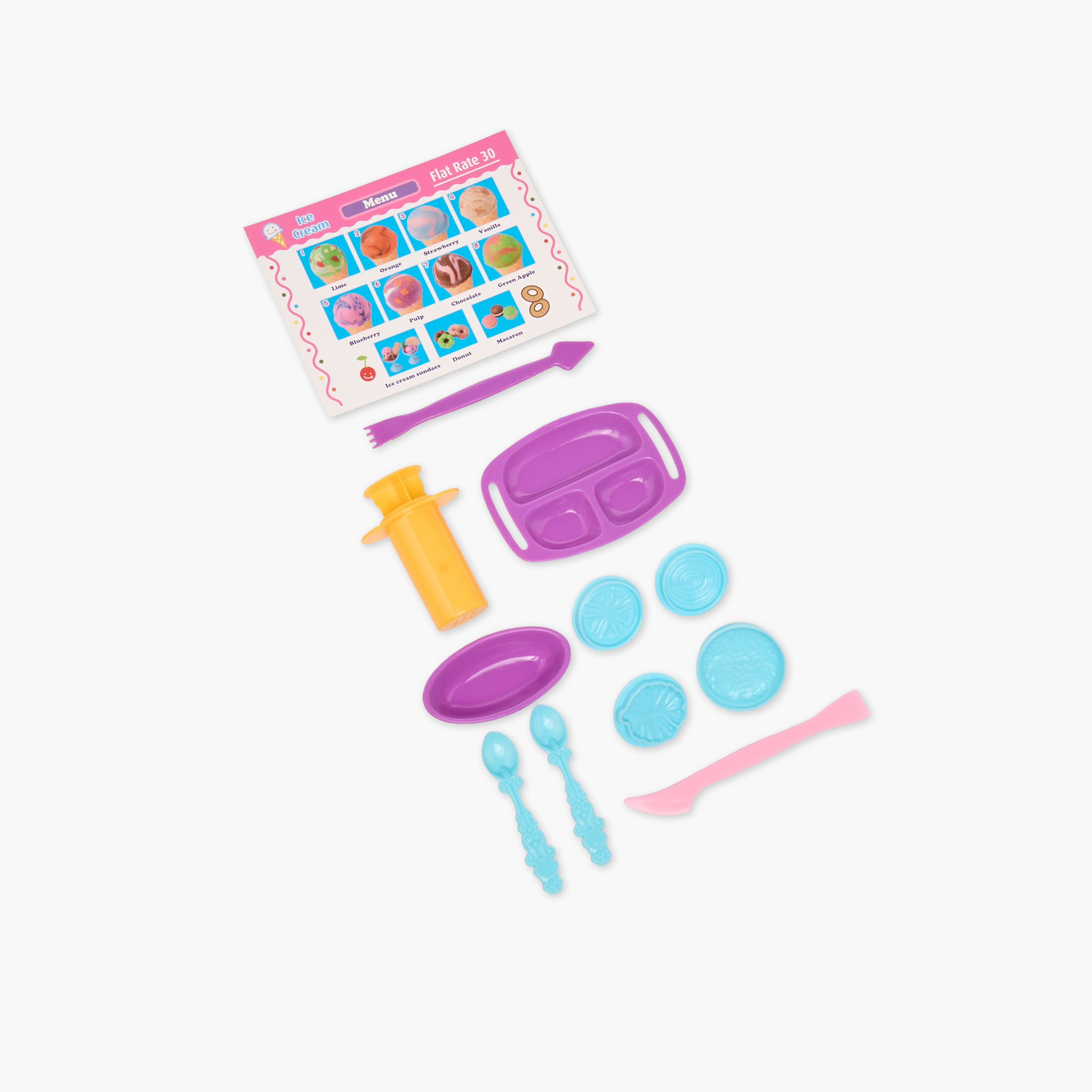 Juniors Icecream Workshop Play Dough Set-school-artsandcrafts-image-3