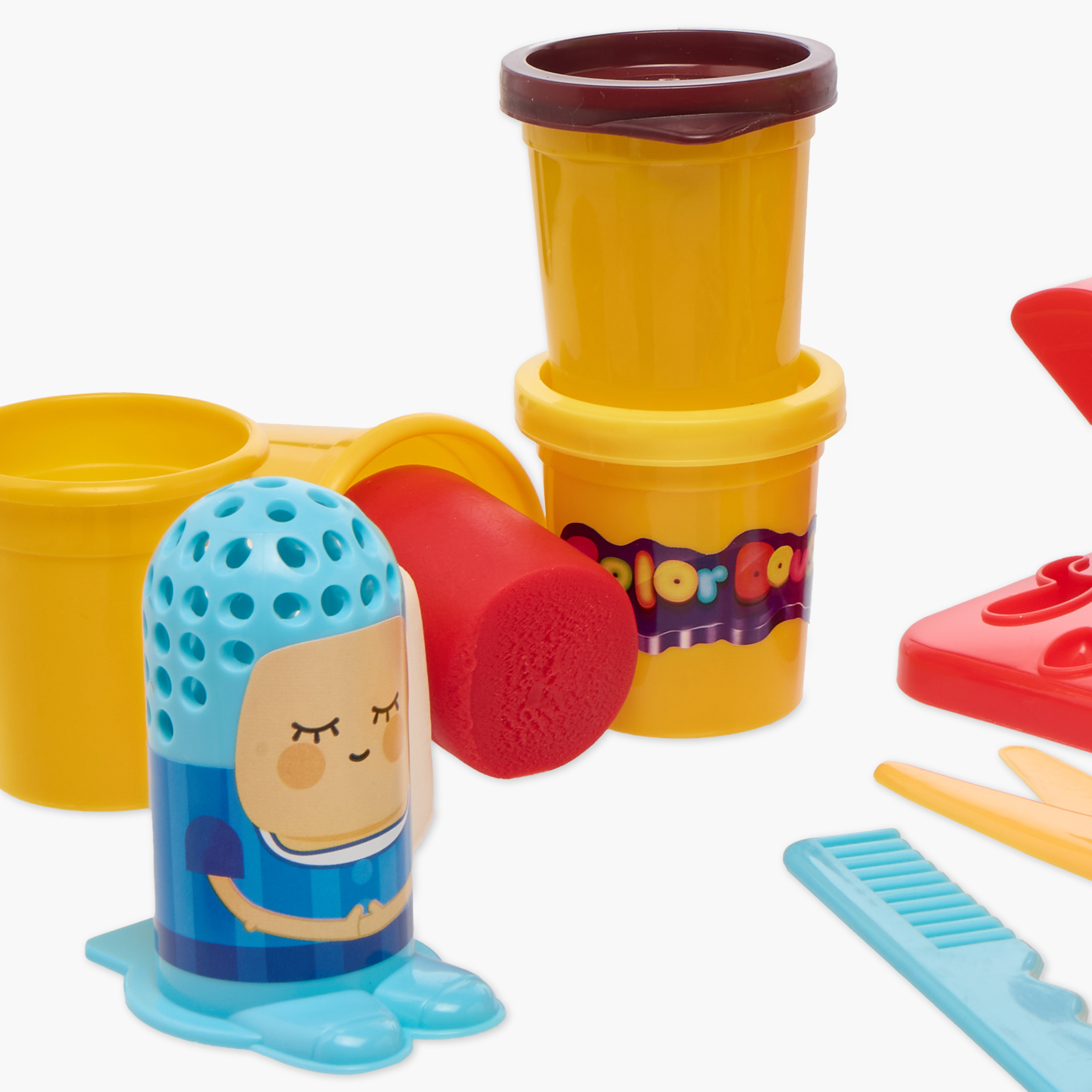 Juniors Crazy Hair Studio Play Dough Set-school-artsandcrafts-image-6