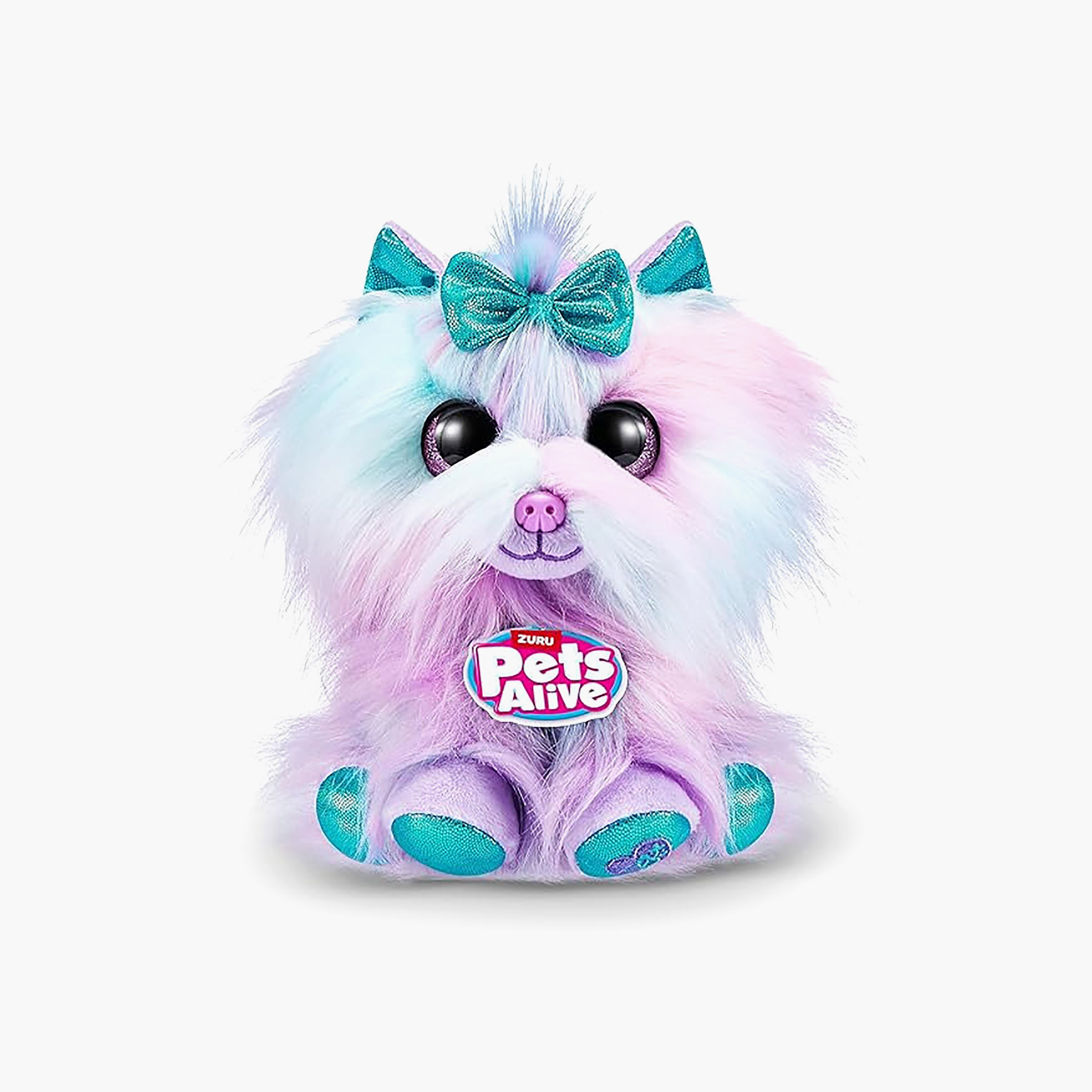 Zuru 12-Piece Plush Pets Alive Puppy Rescue Interactive Surprice Series 3 - Assorted Colours-toys-plushsofttoys-cartooncharacters-image-4