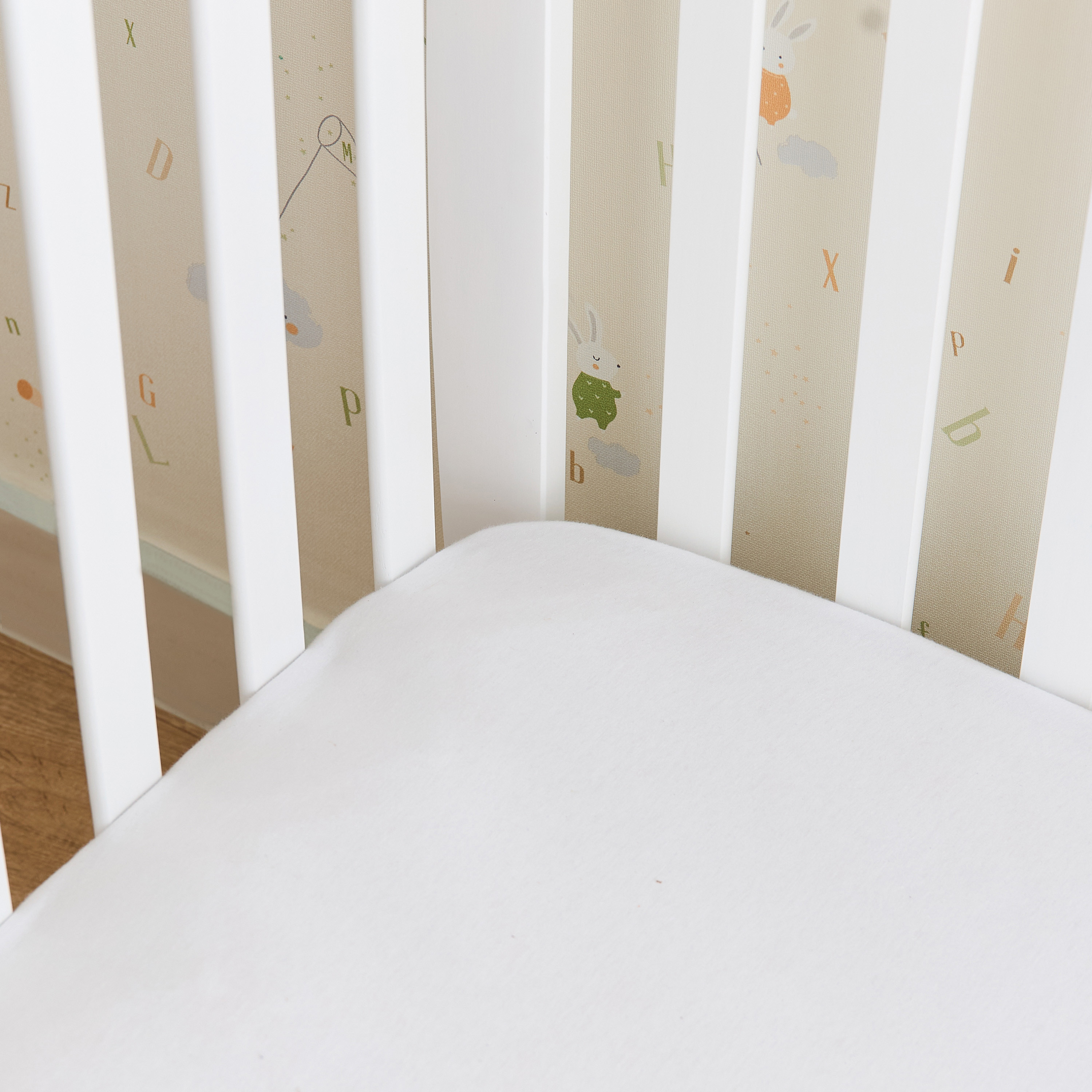 Little Bloomers April Crib with 4-in-1 Convertible Design and Adjustable Height (Up to 2 years)-baby-nursery-furniture-cribsandbeds-babycribs-image-9