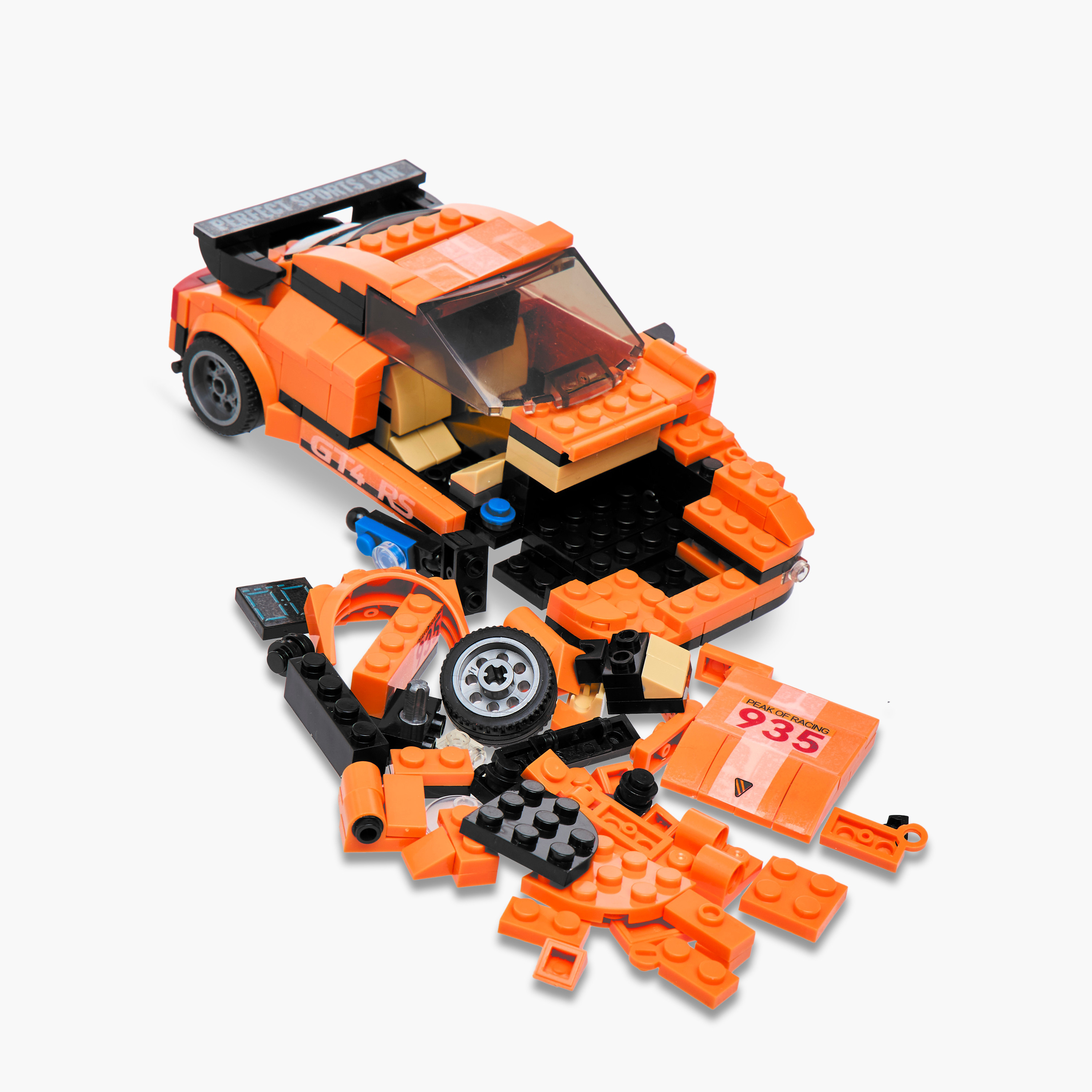 Juniors 354-Piece Pull Back Racing Car Set-toys-buildingblocks-blocks-image-7