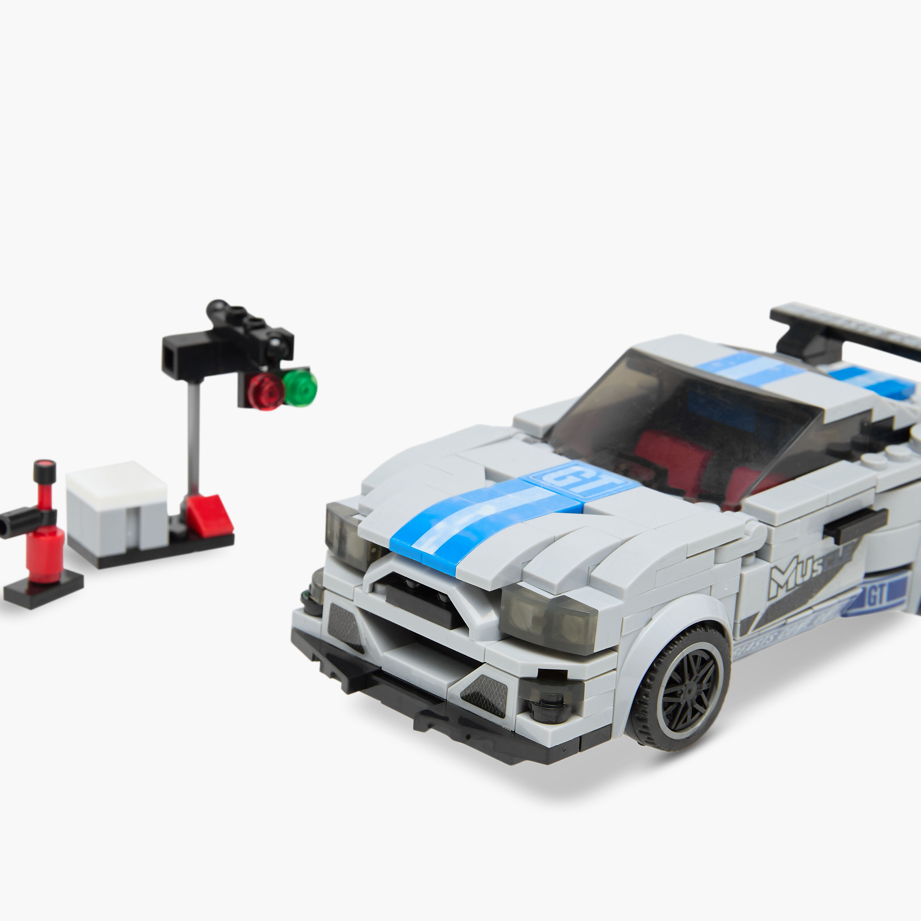 مجموعة مكعبات سيارات سباق من جونيورز- 350 قطعة-toys-buildingblocks-blocks-image-3