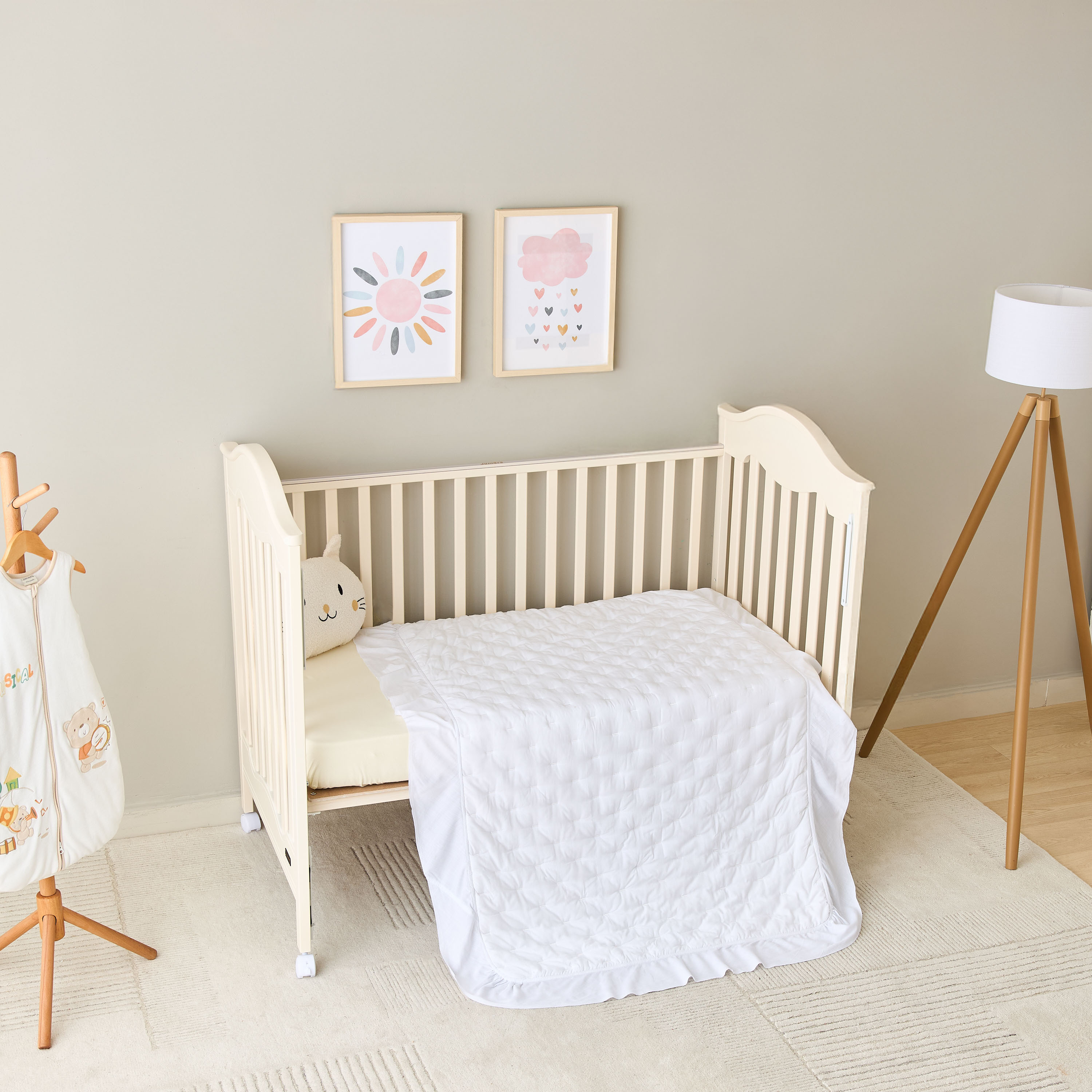 Giggles Quilt with Lightweight Design, 90x130 cm-baby-nursery-babybedding-image-3
