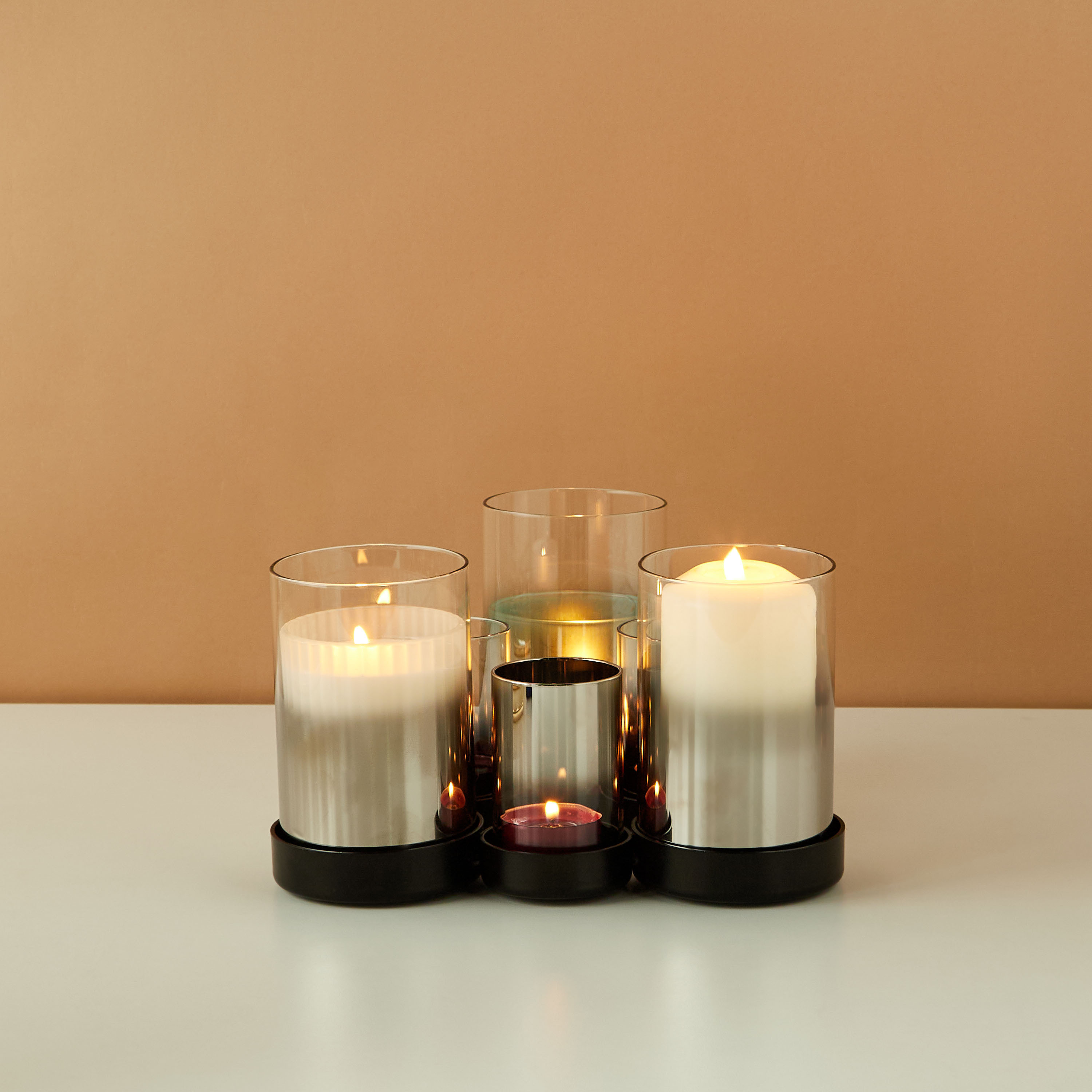 Metallic 6-Piece Candleholder Set-household-decor-candleholdersandlanterns-image-3