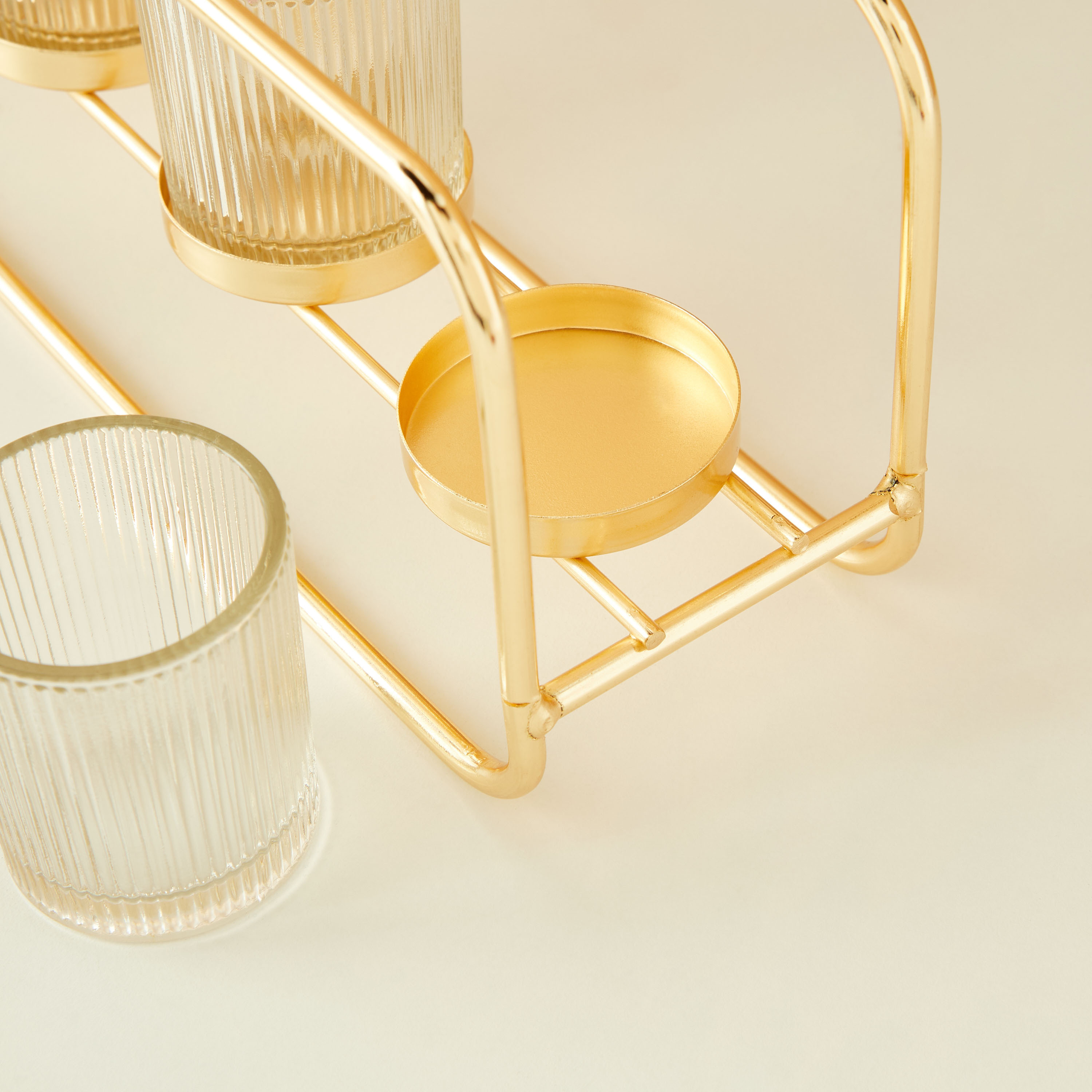 Metallic 4-Piece Votive and Holder Set-household-decor-candleholdersandlanterns-image-5
