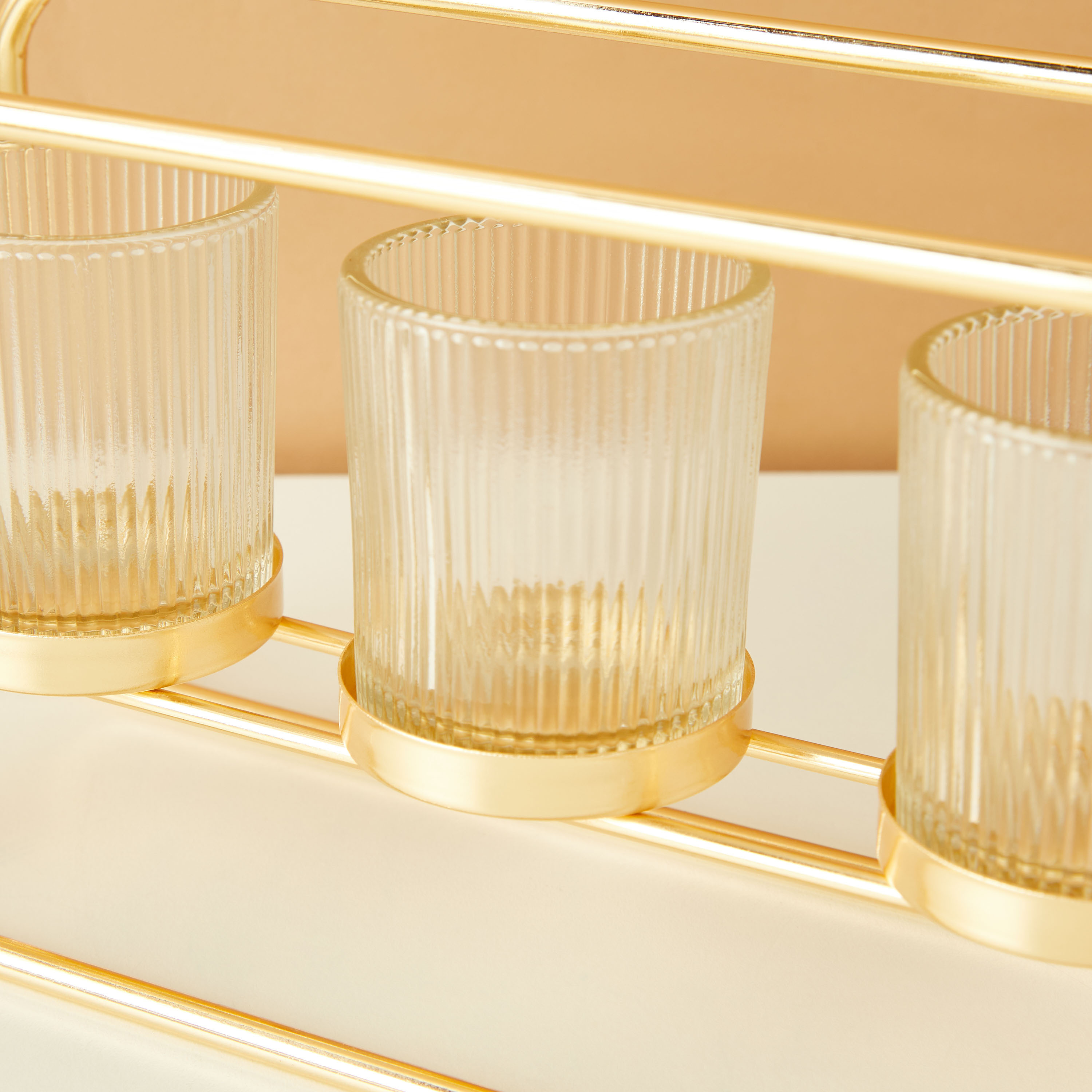 Metallic 4-Piece Votive and Holder Set-household-decor-candleholdersandlanterns-image-6