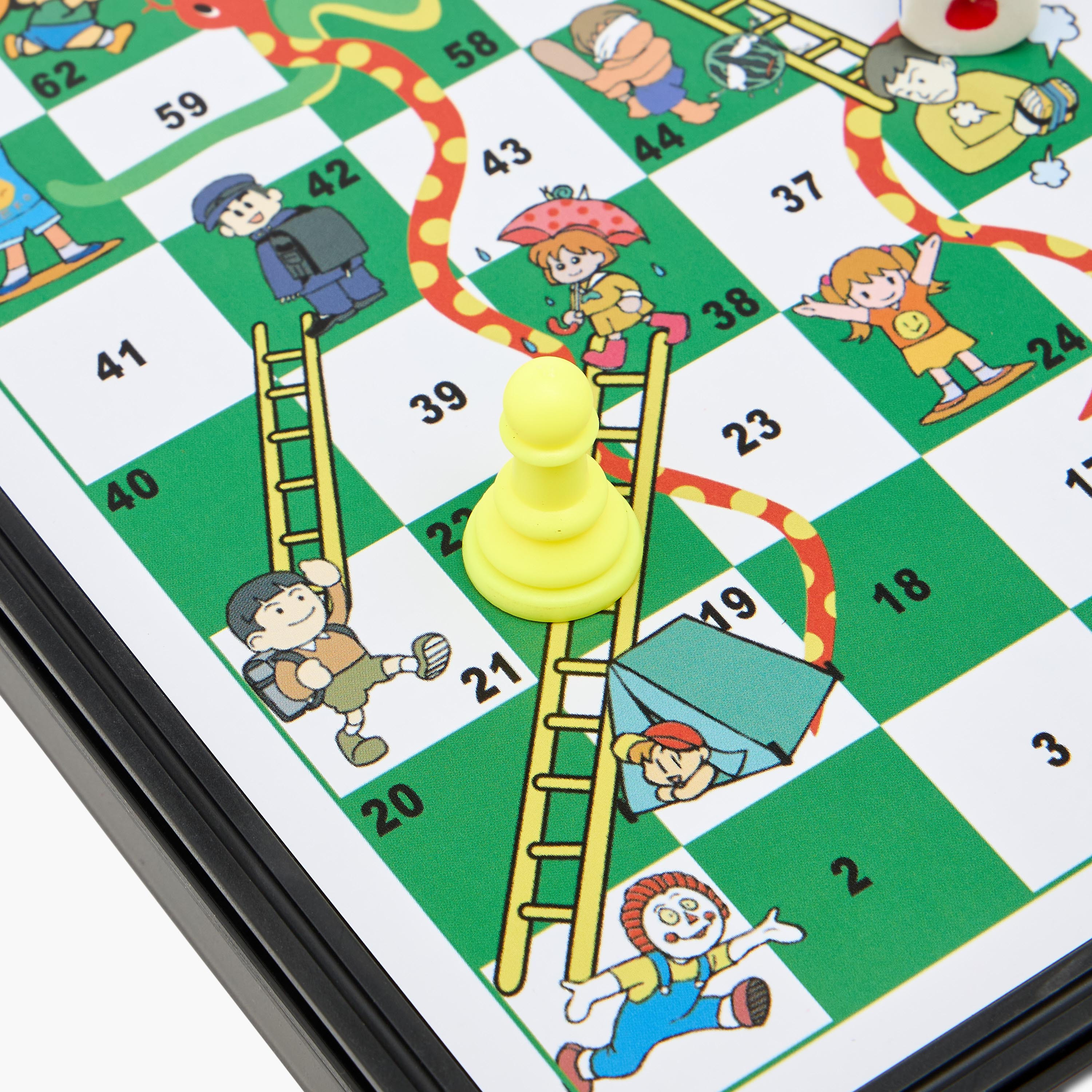 لعبة لوحية اللودو والسلم والثعبان 2 في 1-toys-blocksandpuzzles-image-3