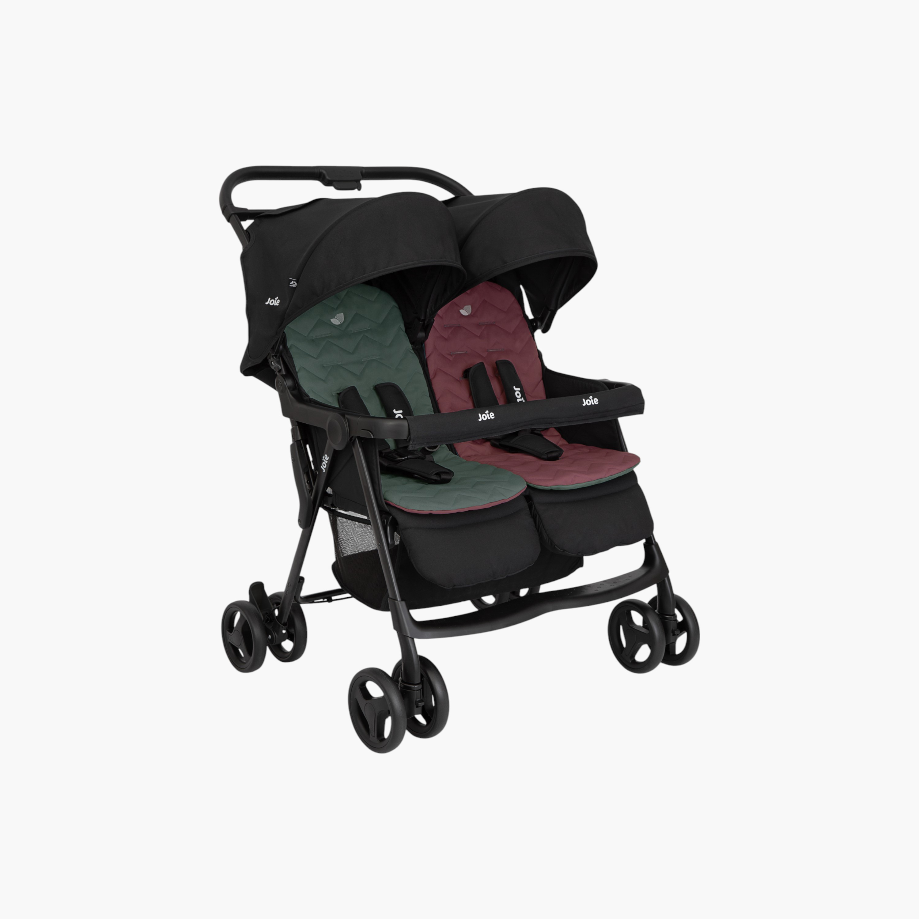 عربة أطفال إير توين بنظام طي بزر ضغط وقفل للعجلات من جوي-baby-gear-strollersandprams-strollers-image-6