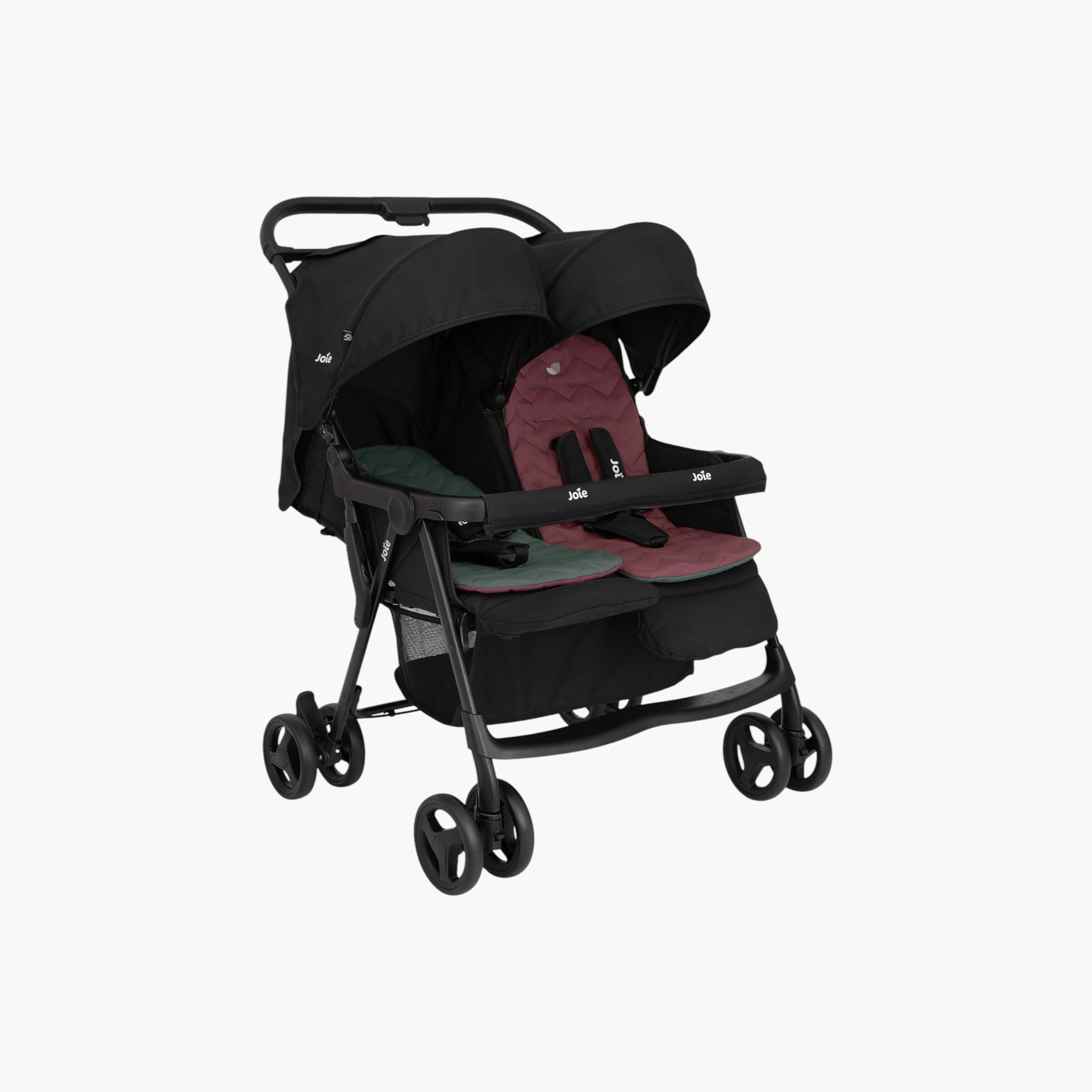عربة أطفال إير توين بنظام طي بزر ضغط وقفل للعجلات من جوي-baby-gear-strollersandprams-strollers-image-4