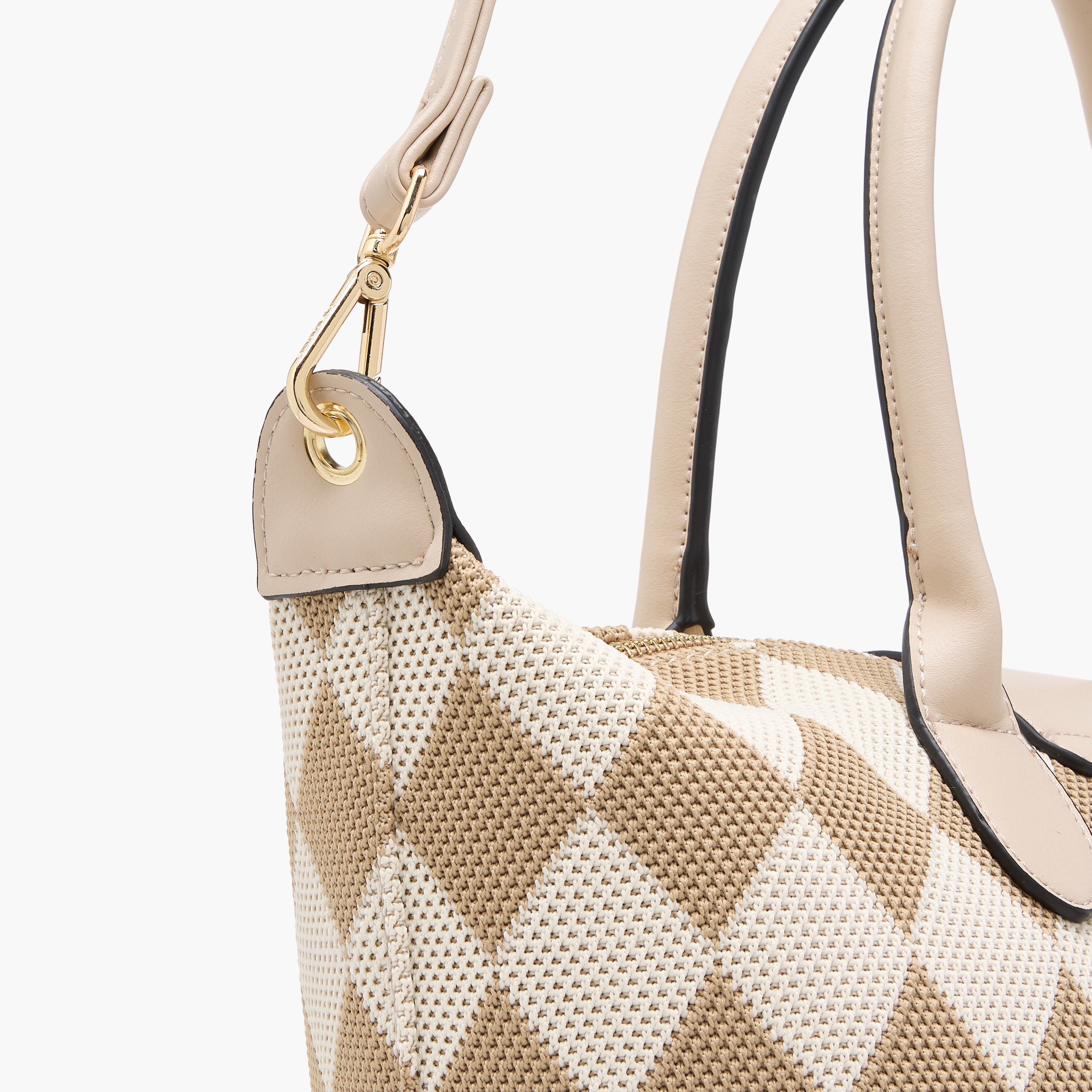 شنطة توتي مربعات بمقابض مزدوجة وطية إغلاق من بيسي لندن-women-bagsandwallets-handbags-image-6
