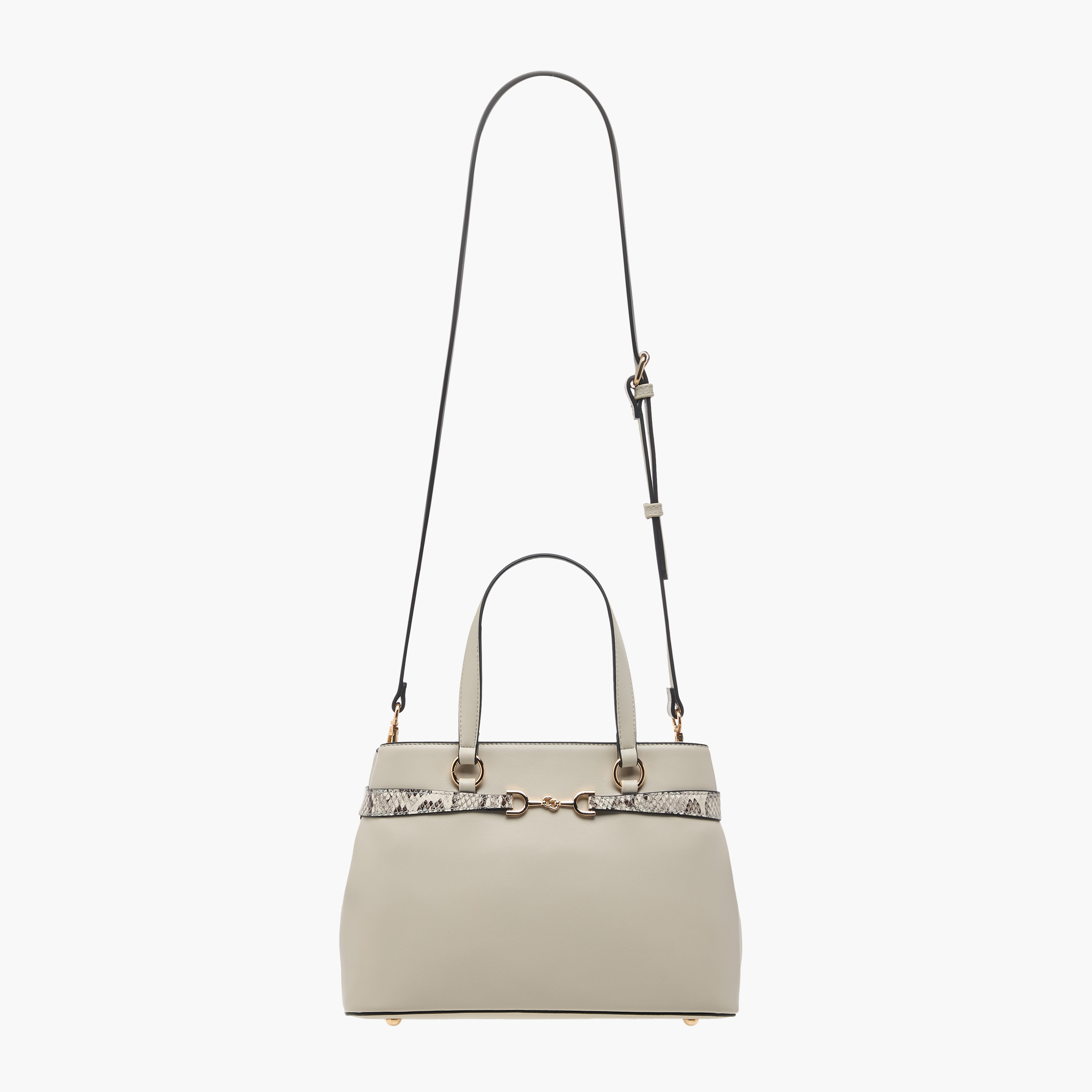 Celeste Textured Tote Bag with Zip Closure and Detachable Strap-women-bagsandwallets-handbags-image-2