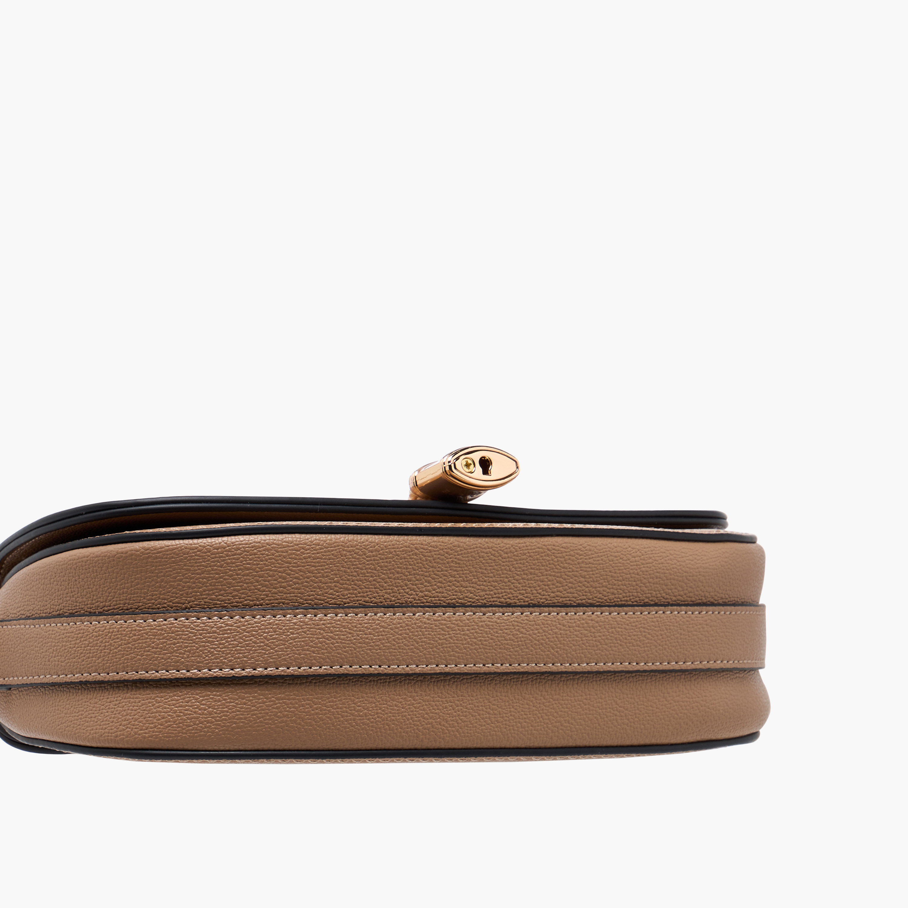شنطة كروس بودي بحزام قابل للفصل وطية إغلاق وتزيينات قفل من سيليست-women-bagsandwallets-handbags-image-6
