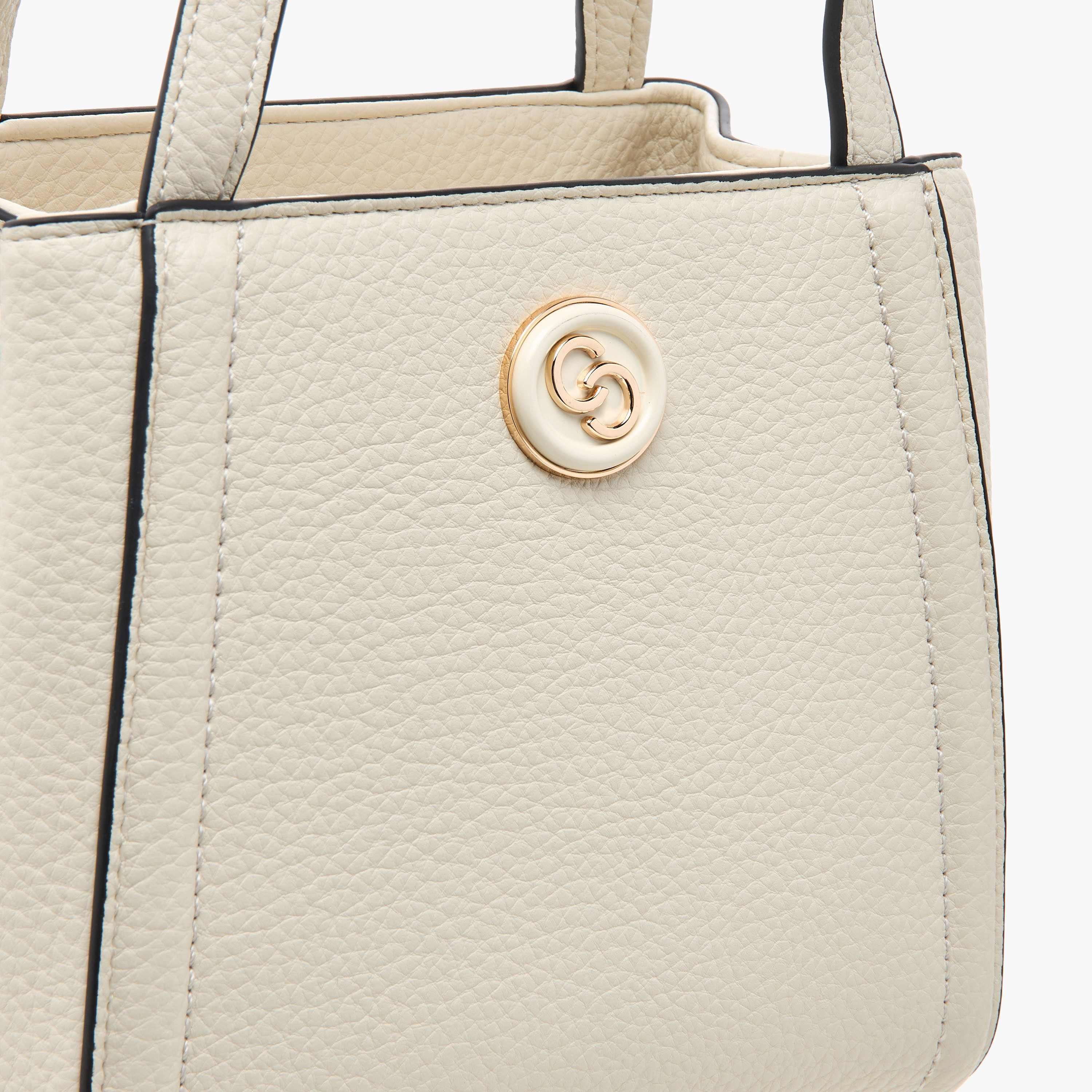 Celeste Textured Tote Bag with Zip Closure and Detachable Strap-women-bagsandwallets-handbags-image-4