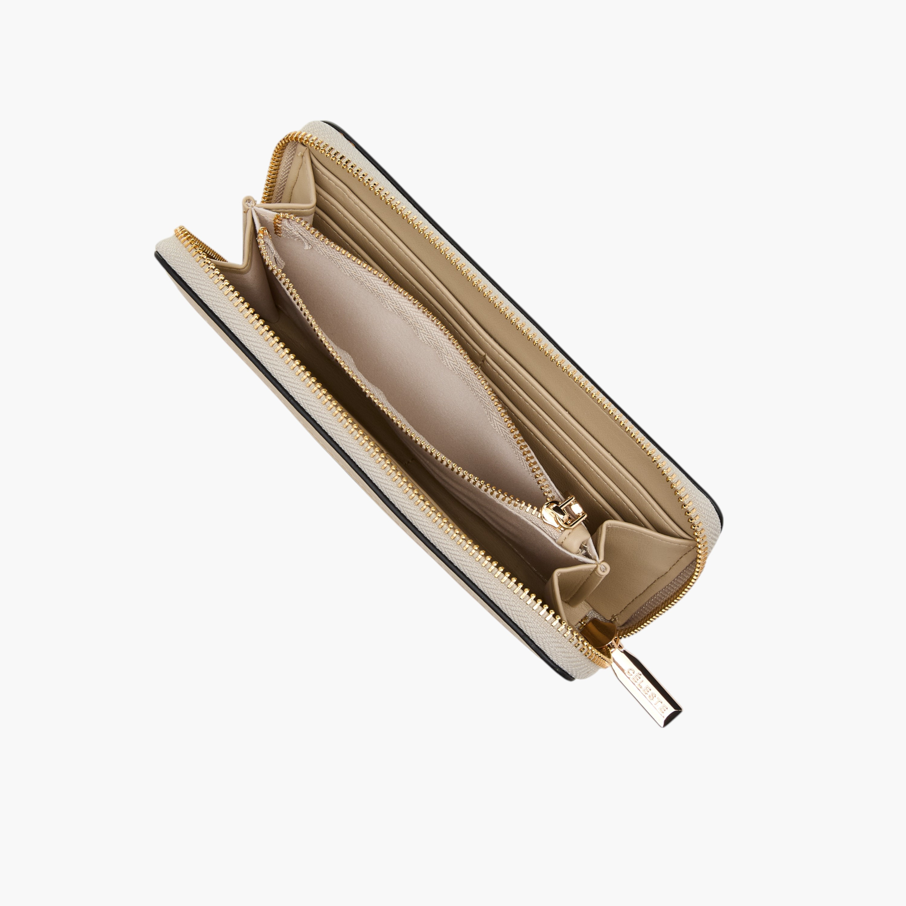 محفظة بطبعات مونوجرام مع سحاب إغلاق من سيلست-women-bagsandwallets-wallets-image-4