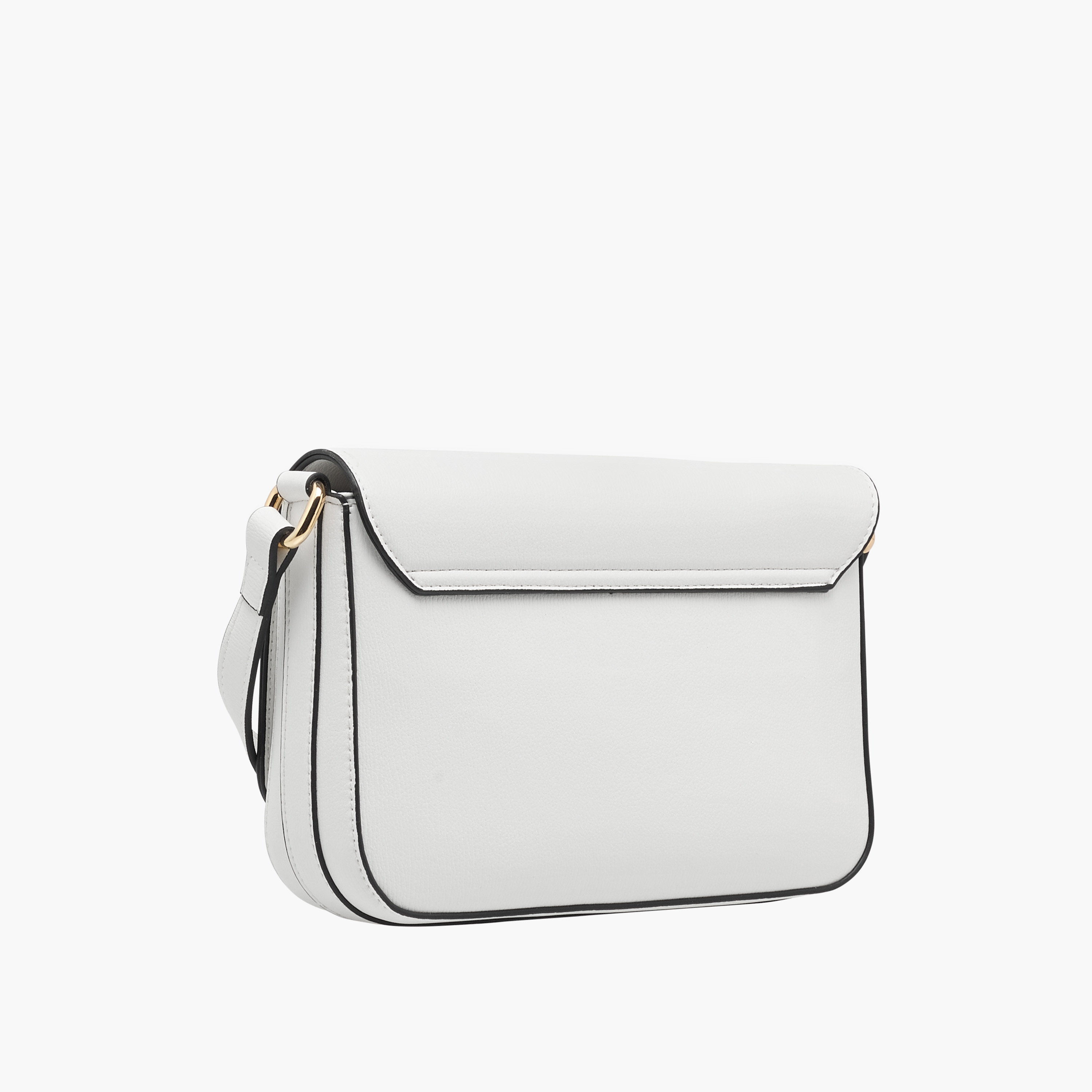 شنطة كروس بودي سادة بطية إغلاق وحزام قابل للتعديل من سيليست-women-bagsandwallets-handbags-image-3