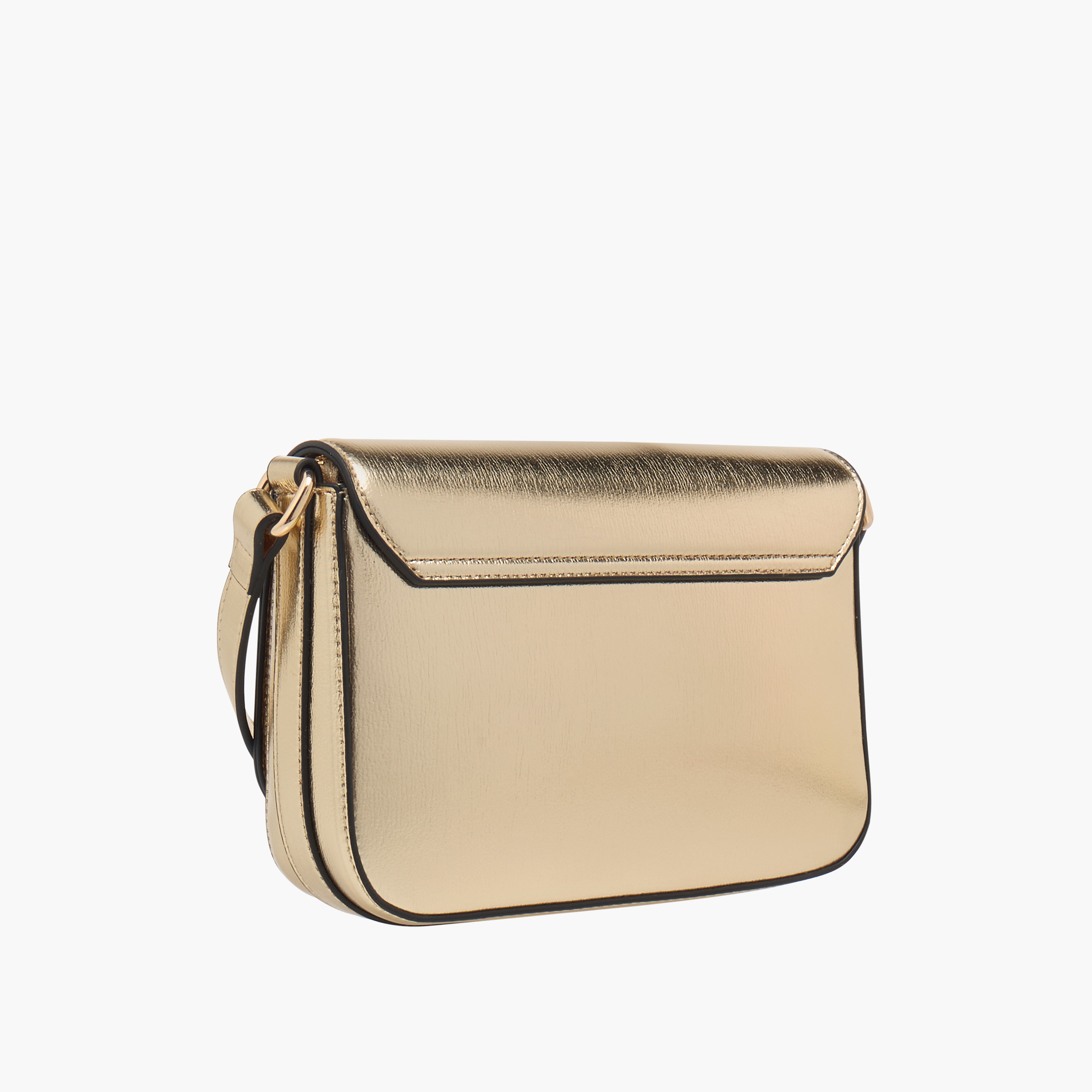 شنطة كروس بودي ميتاليك بطية إغلاق وحزام قابل للتعديل من سيليست-women-bagsandwallets-handbags-image-3