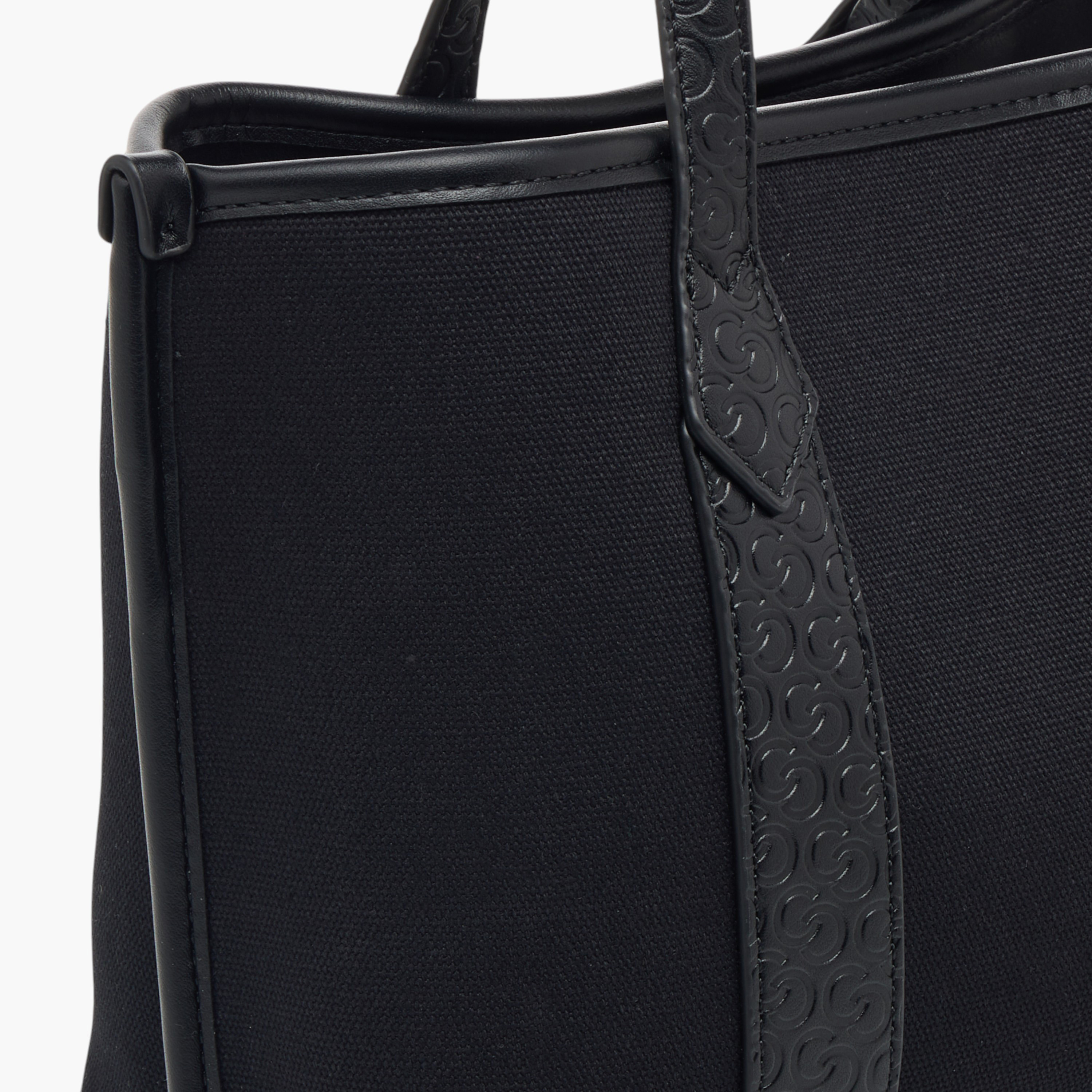 Celeste Monogram Embossed Tote Bag with Adjustable Strap-women-bagsandwallets-handbags-image-6