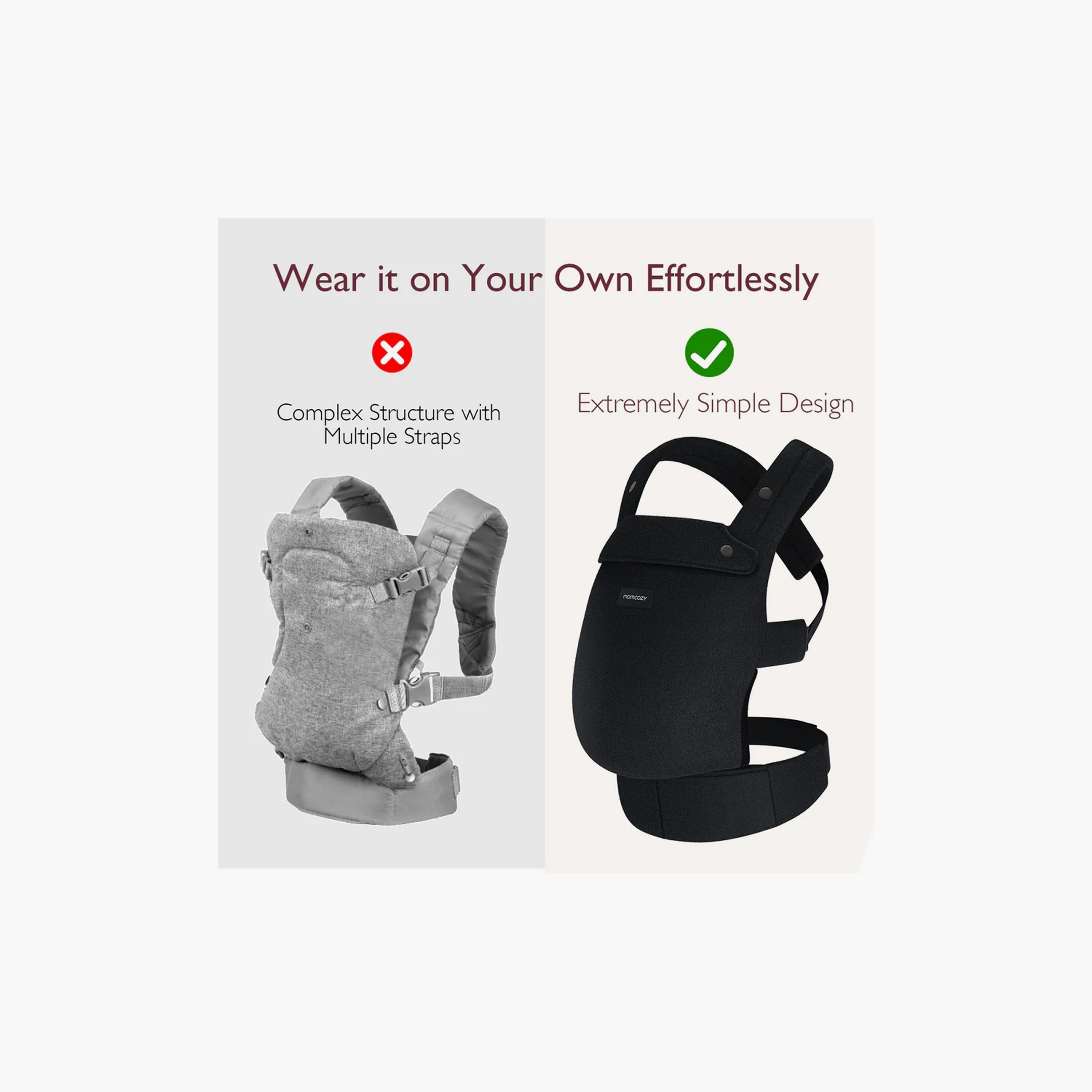 حاملة الأطفال 3 في 1 بدون استخدام اليدين من مومكوزي-baby-gear-babycarriers-image-4