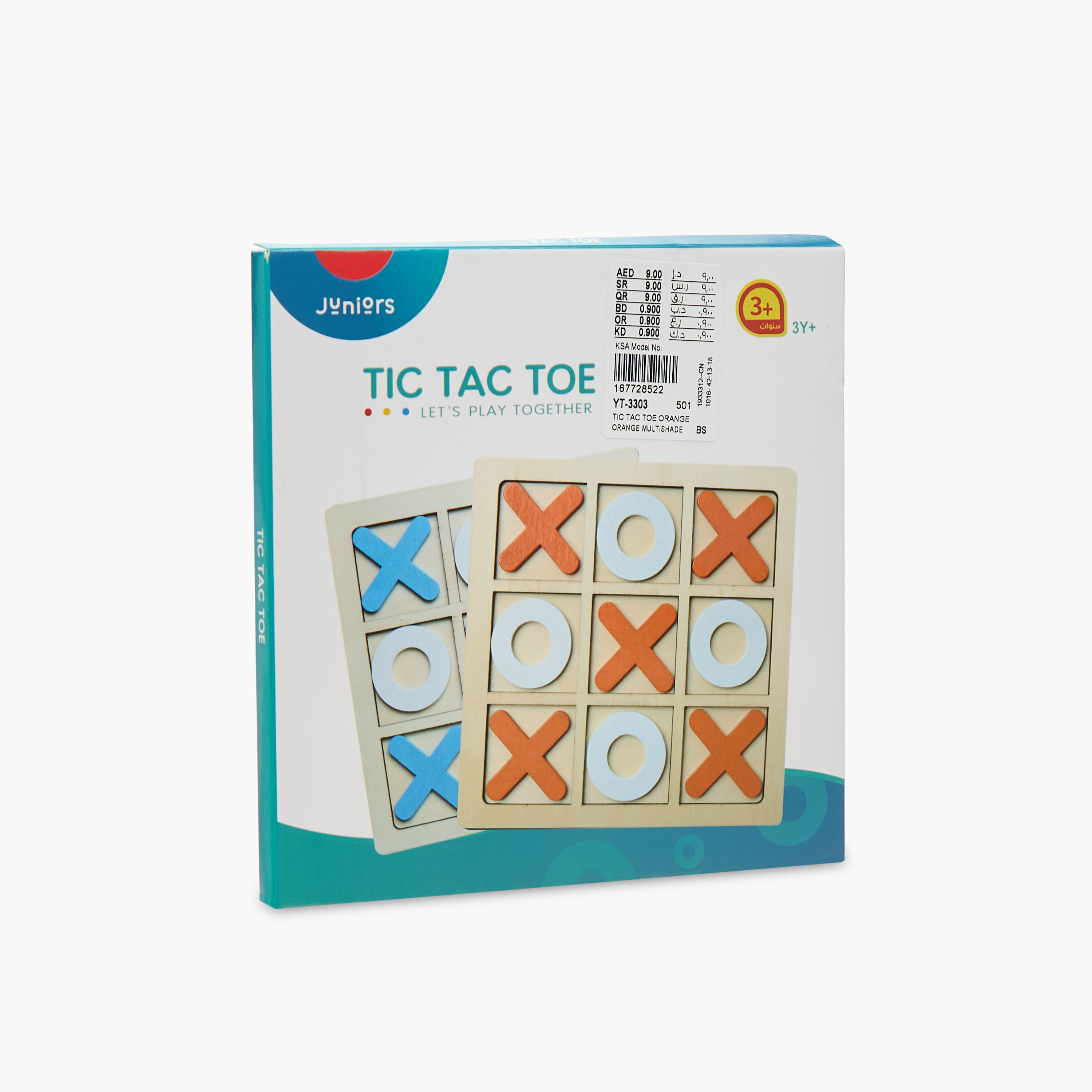 لعبة لوحة تيك تاك تو من جونيورز-toys-indoortoys-boardgames-image-5