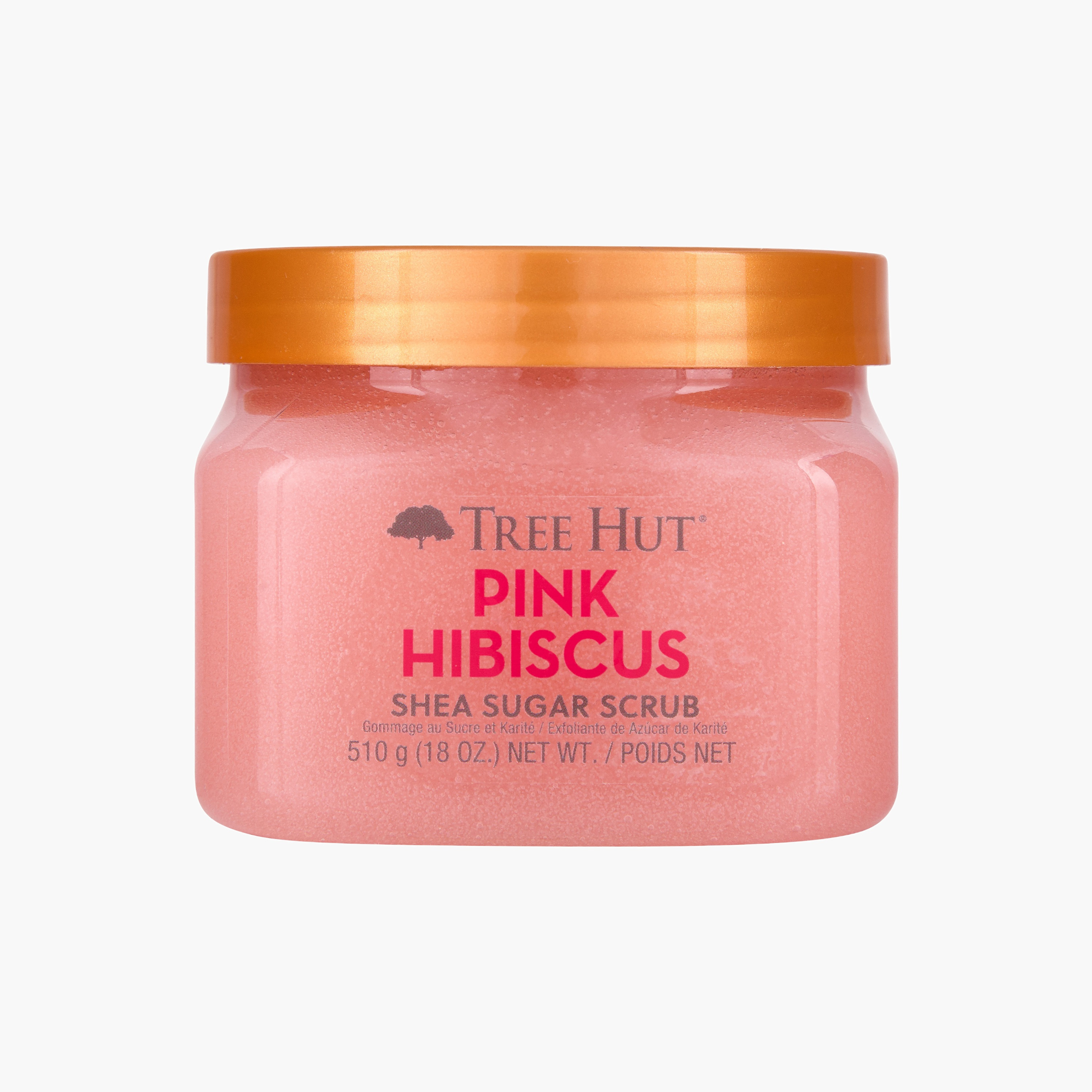 Tree Hut Pink Hibiscus Shea Sugar Scrub-beautyandpersonalcare-bathandbody-bathandshower-scrubs-image-1