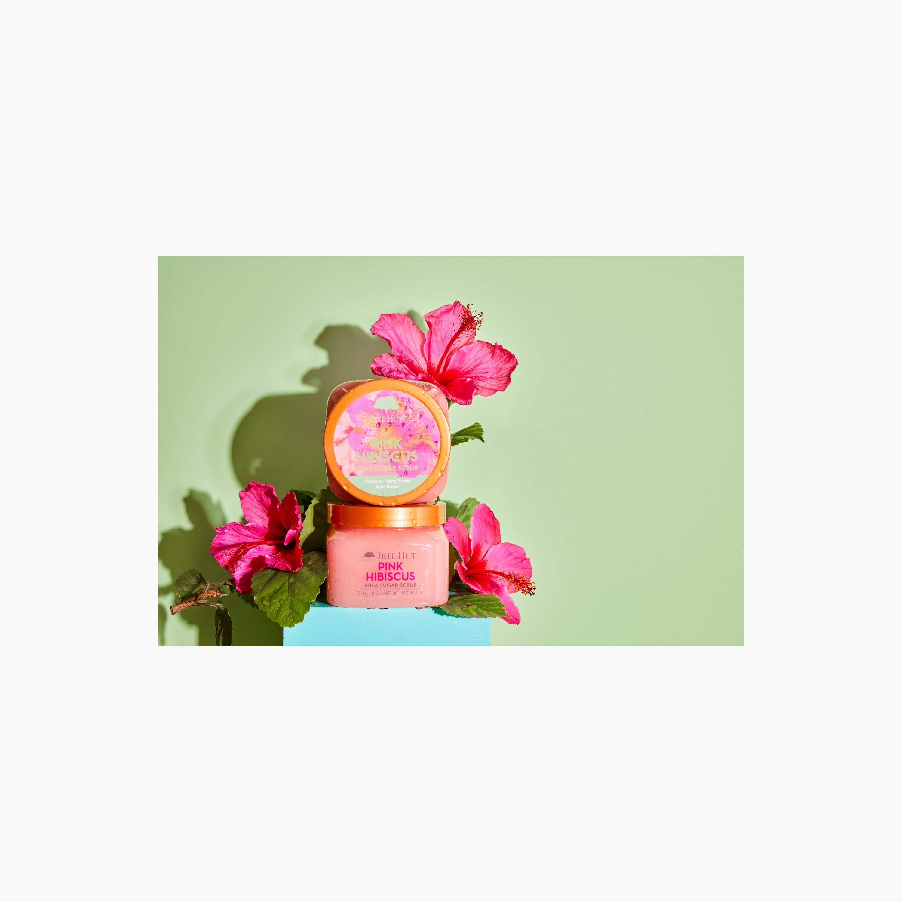 Tree Hut Pink Hibiscus Shea Sugar Scrub-beautyandpersonalcare-bathandbody-bathandshower-scrubs-image-2