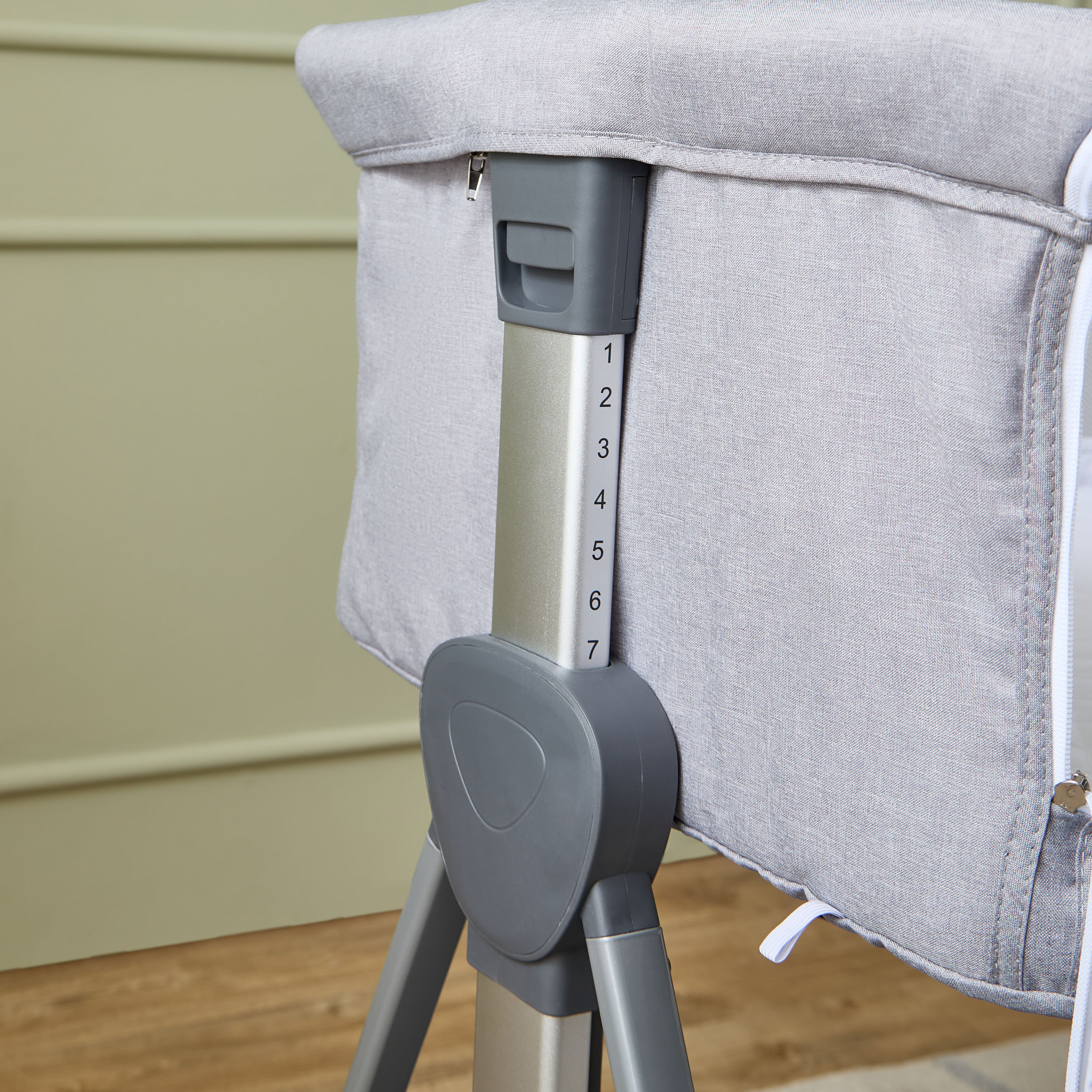 Little Bloomers Side Bed Bassinet with Mosquito Net-baby-nursery-furniture-cribsandbeds-bassinets-image-10