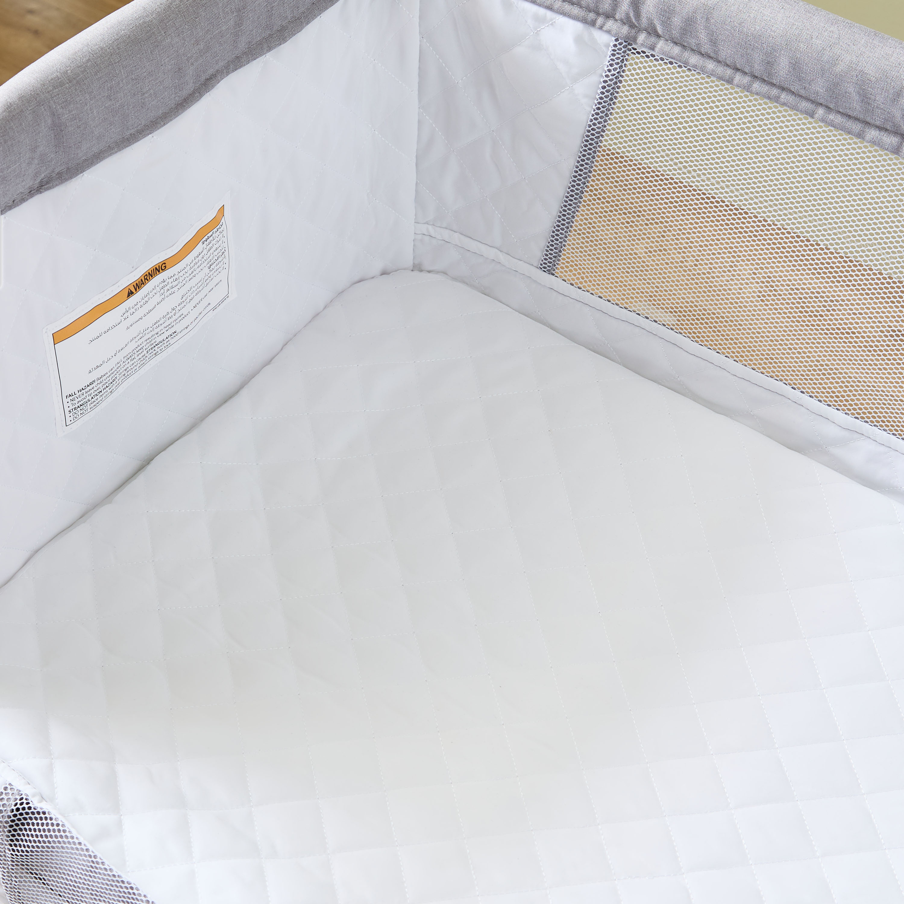 Little Bloomers Side Bed Bassinet with Mosquito Net-baby-nursery-furniture-cribsandbeds-bassinets-image-9