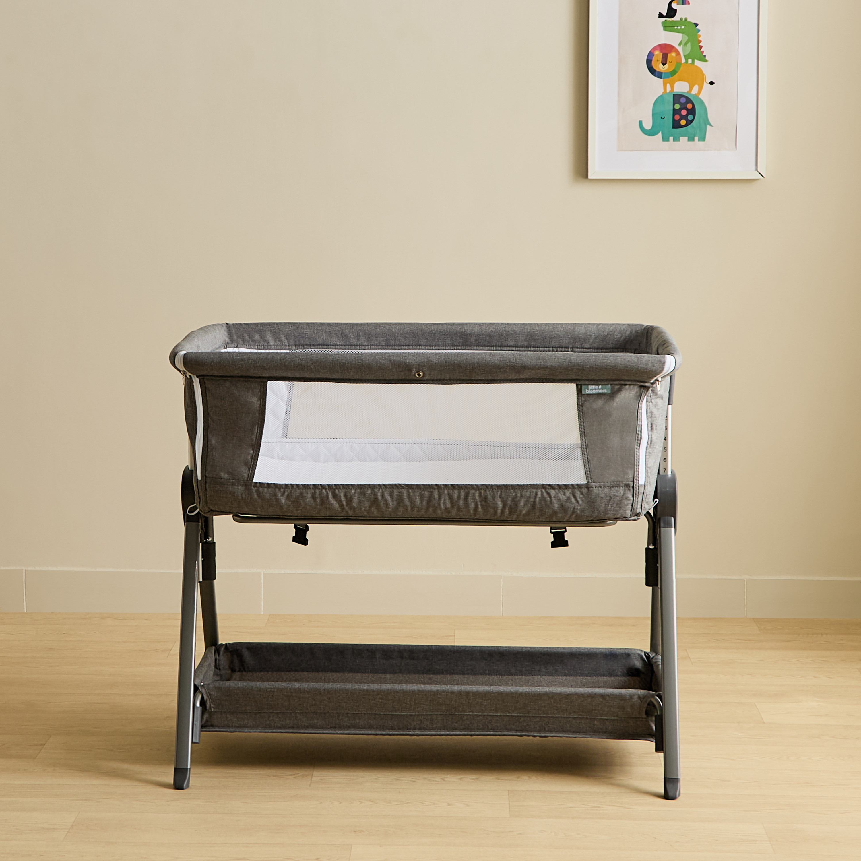 مهد بجانب السرير مع ناموسية من ليتل بلومرز-baby-nursery-furniture-cribsandbeds-bassinets-image-3