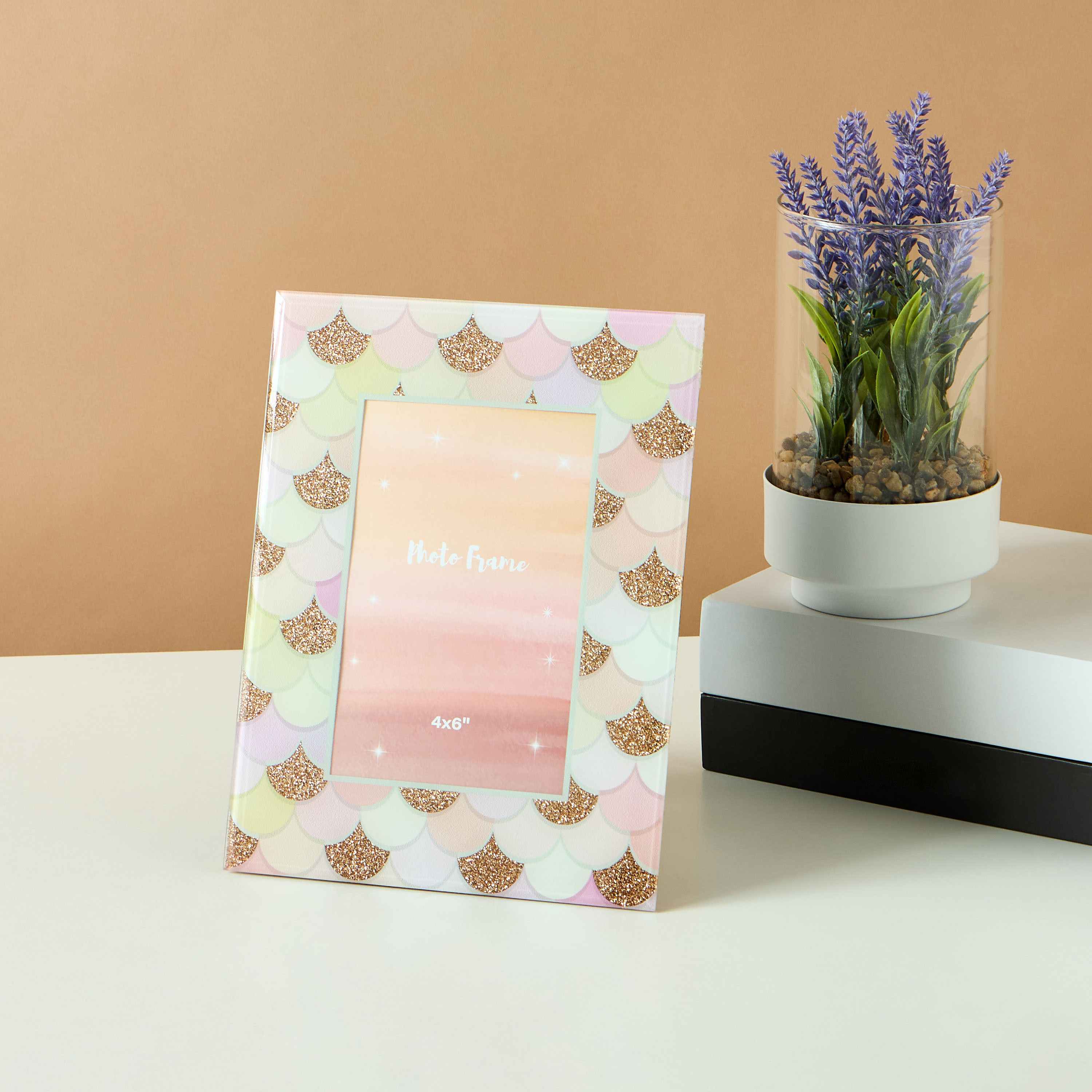 Mermaid Collection Glass Photo Frame - 4x6 inches-household-walldecorandmirrors-photoframes-image-1