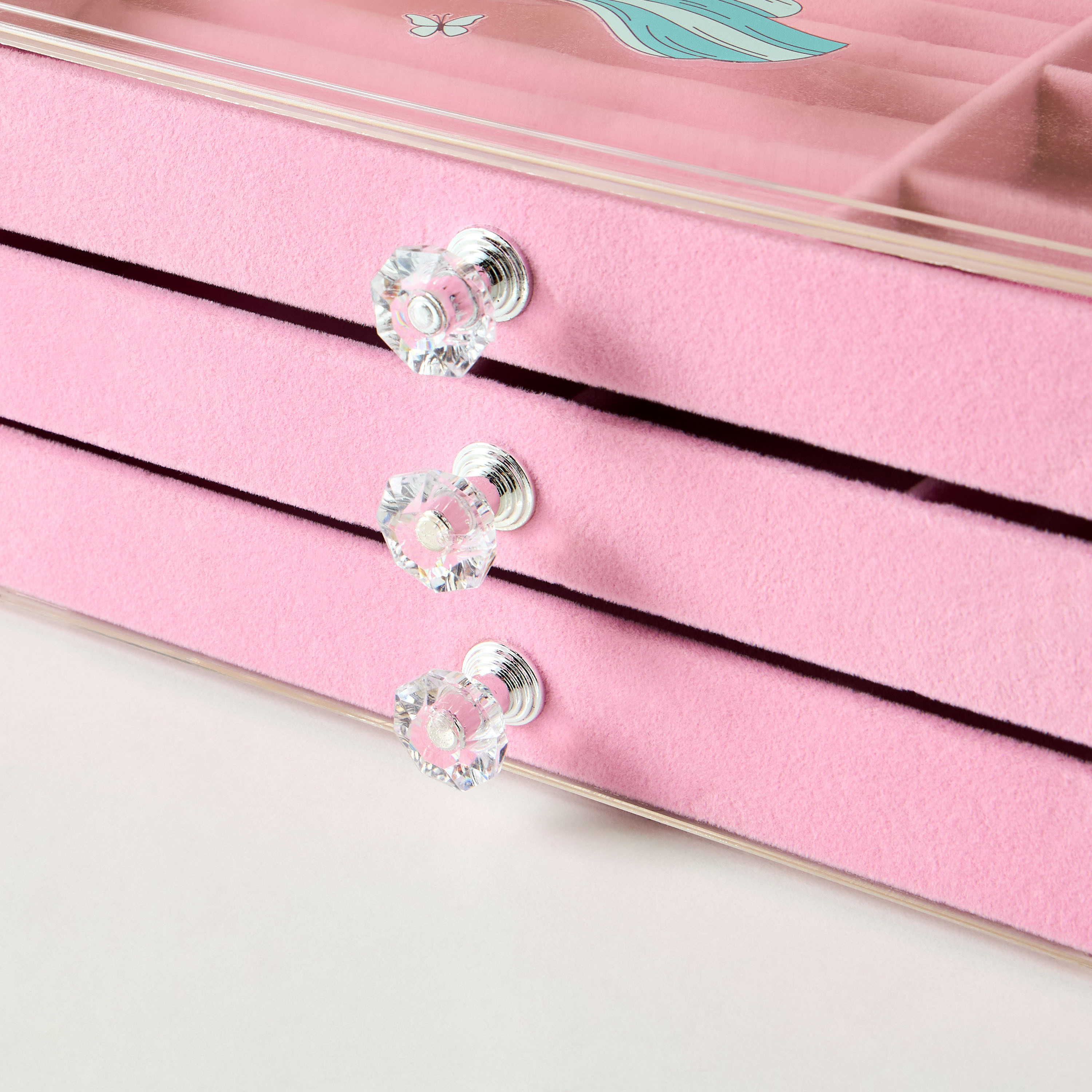 Mermaid 3-Compartment Jewellery Organiser - 24x14x11cms-women-watchesandjewellery-jewellery-storage-image-5