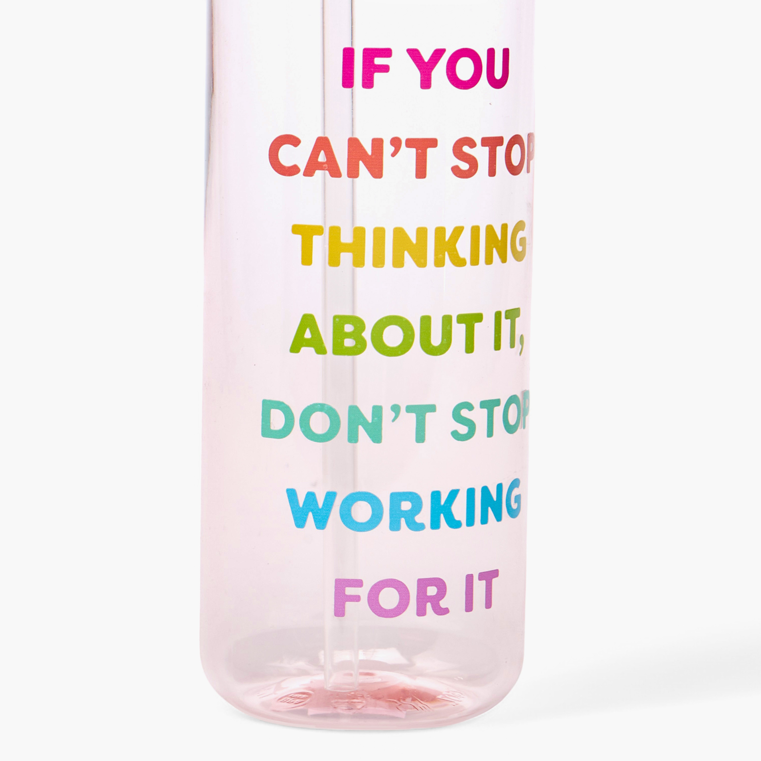 Slogan Print Sipper Water Bottle-school-waterbottles-image-5