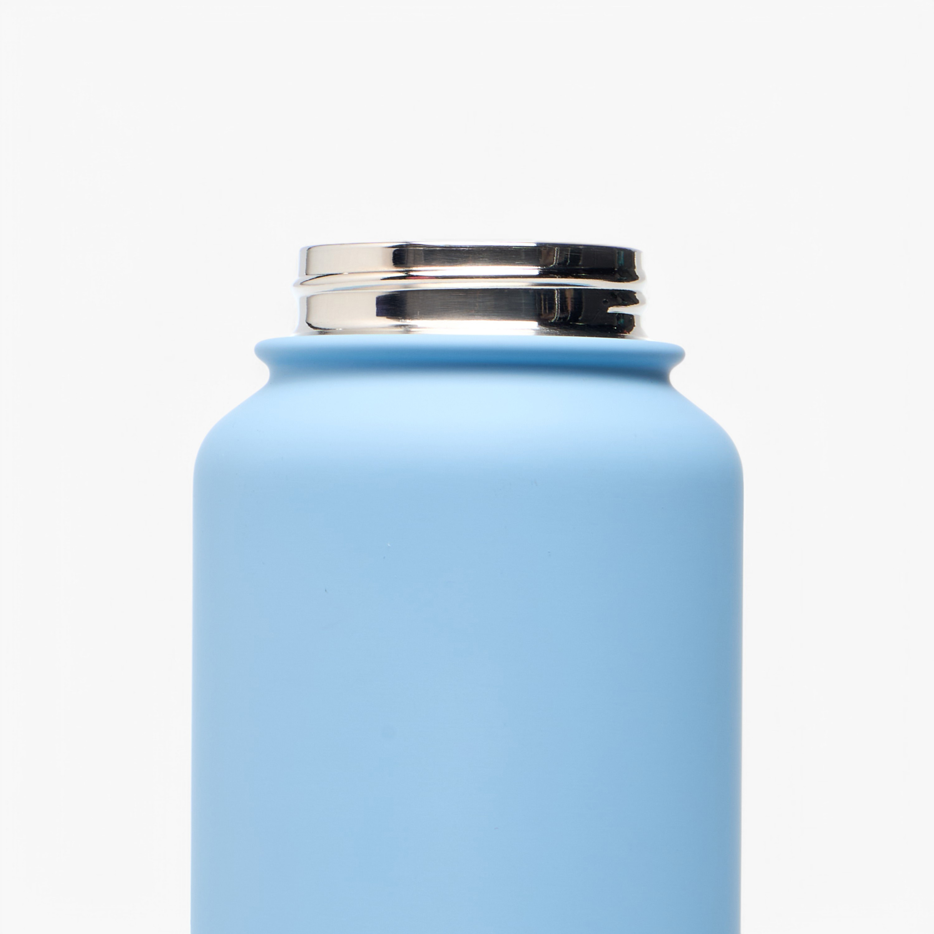 Solid Double Wall Stainless Steel Water Bottle with Handle - 1 L-school-waterbottles-image-5