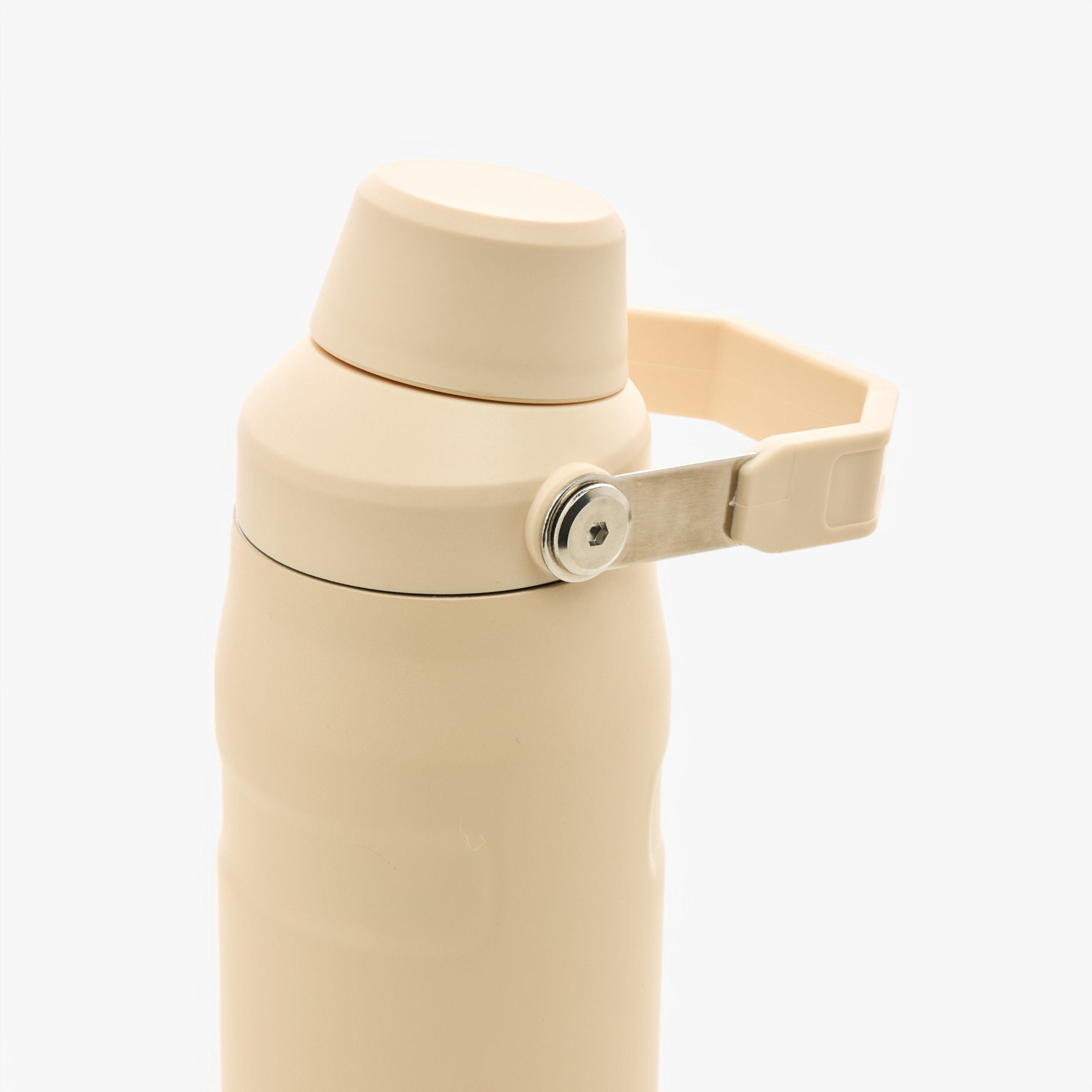 Solid Double Wall Stainless Steel Vaccum Bottle with Handle - 750 ml-school-waterbottles-image-3