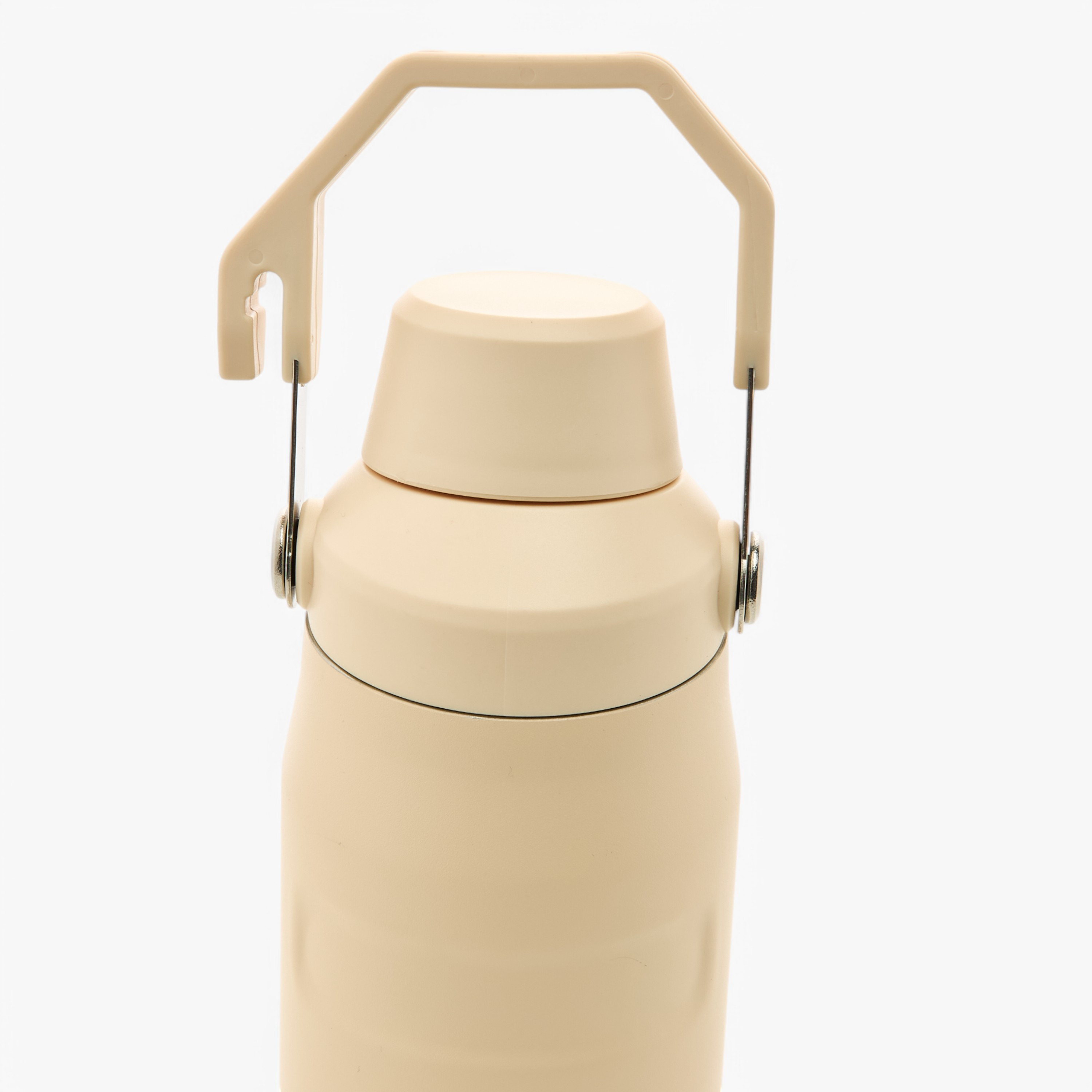 Solid Double Wall Stainless Steel Vaccum Bottle with Handle - 750 ml-school-waterbottles-image-4