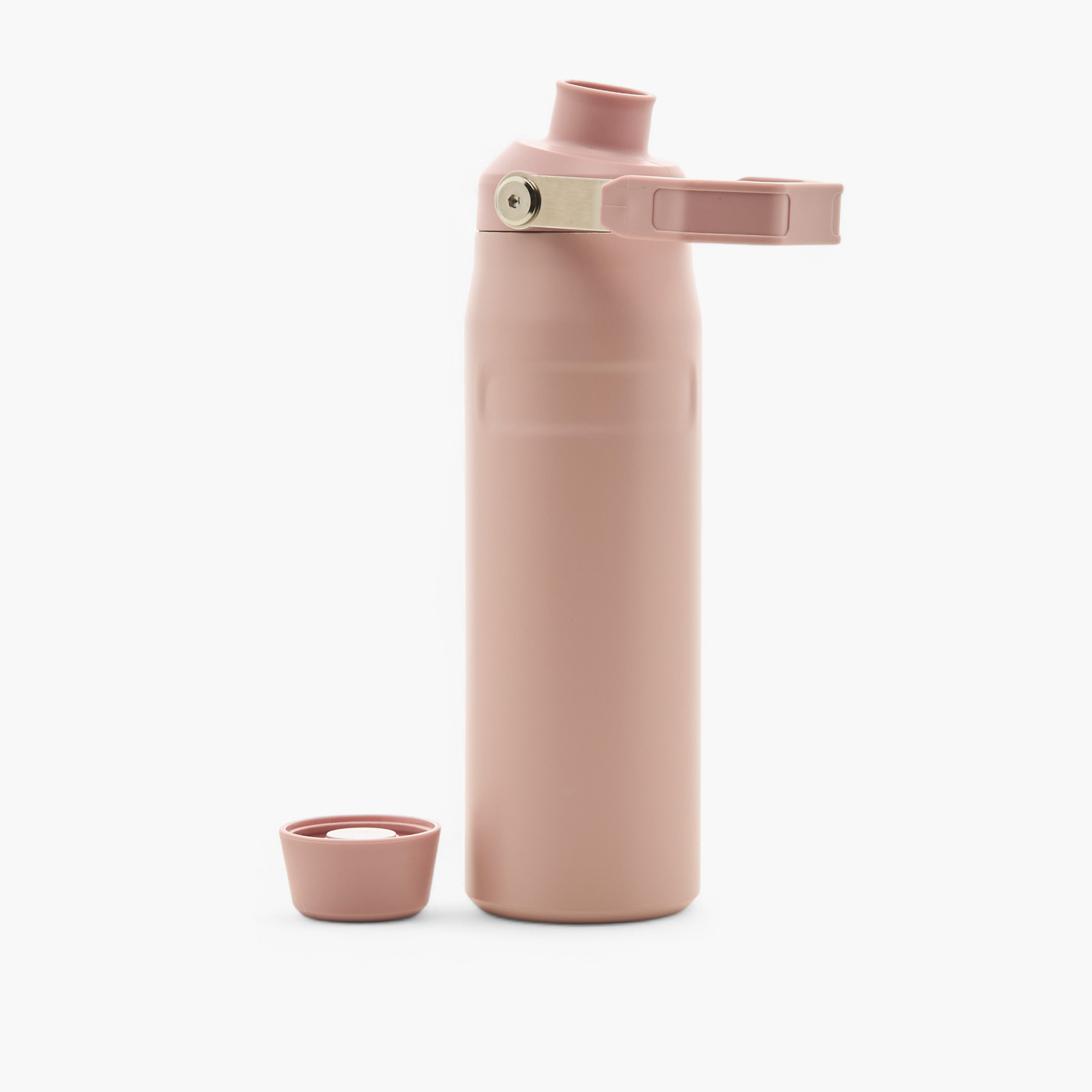 قارورة عازلة ستانلس ستيل سادة بجدار مزدوج مع مقبض - 750 مل-school-waterbottles-image-2