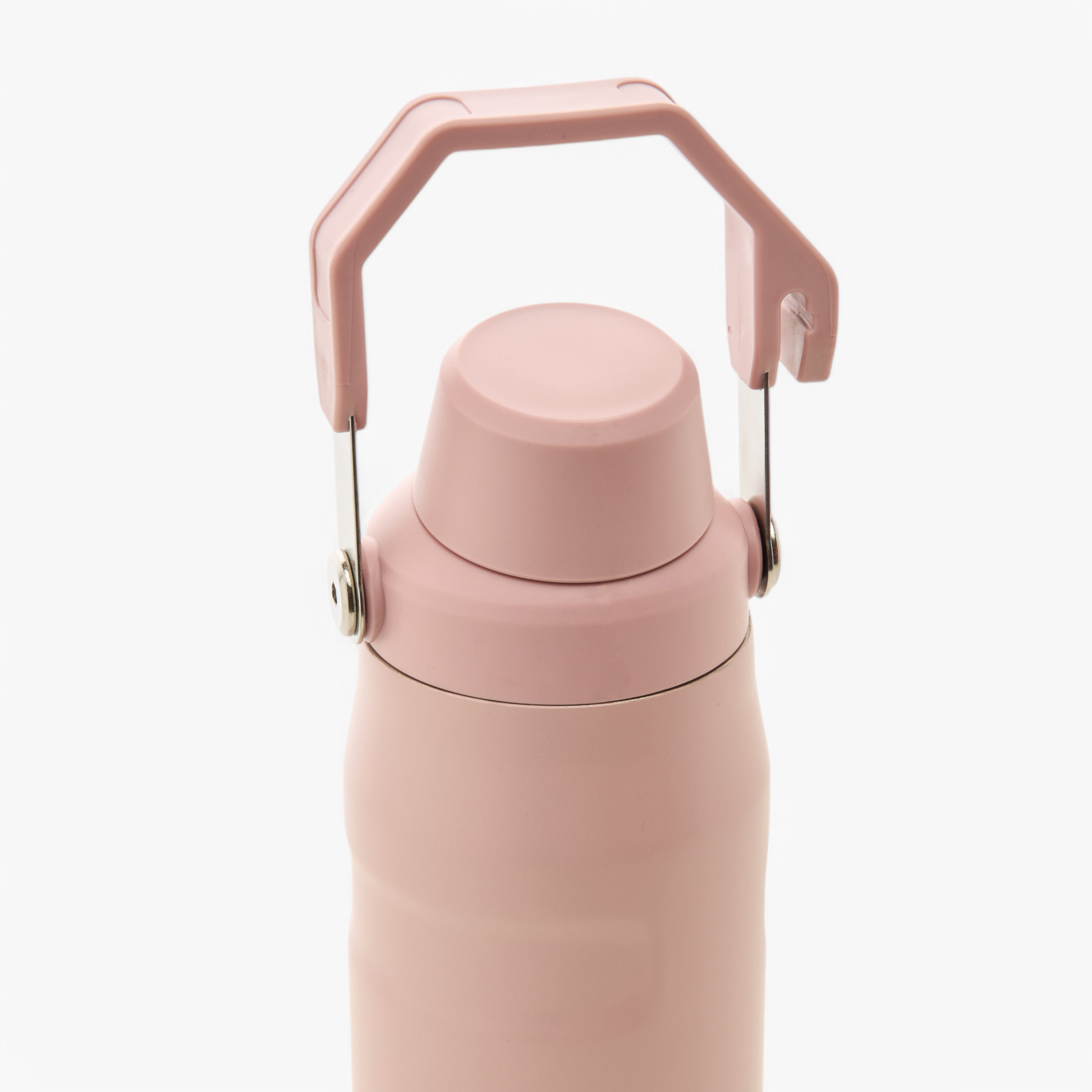 قارورة عازلة ستانلس ستيل سادة بجدار مزدوج مع مقبض - 750 مل-school-waterbottles-image-4