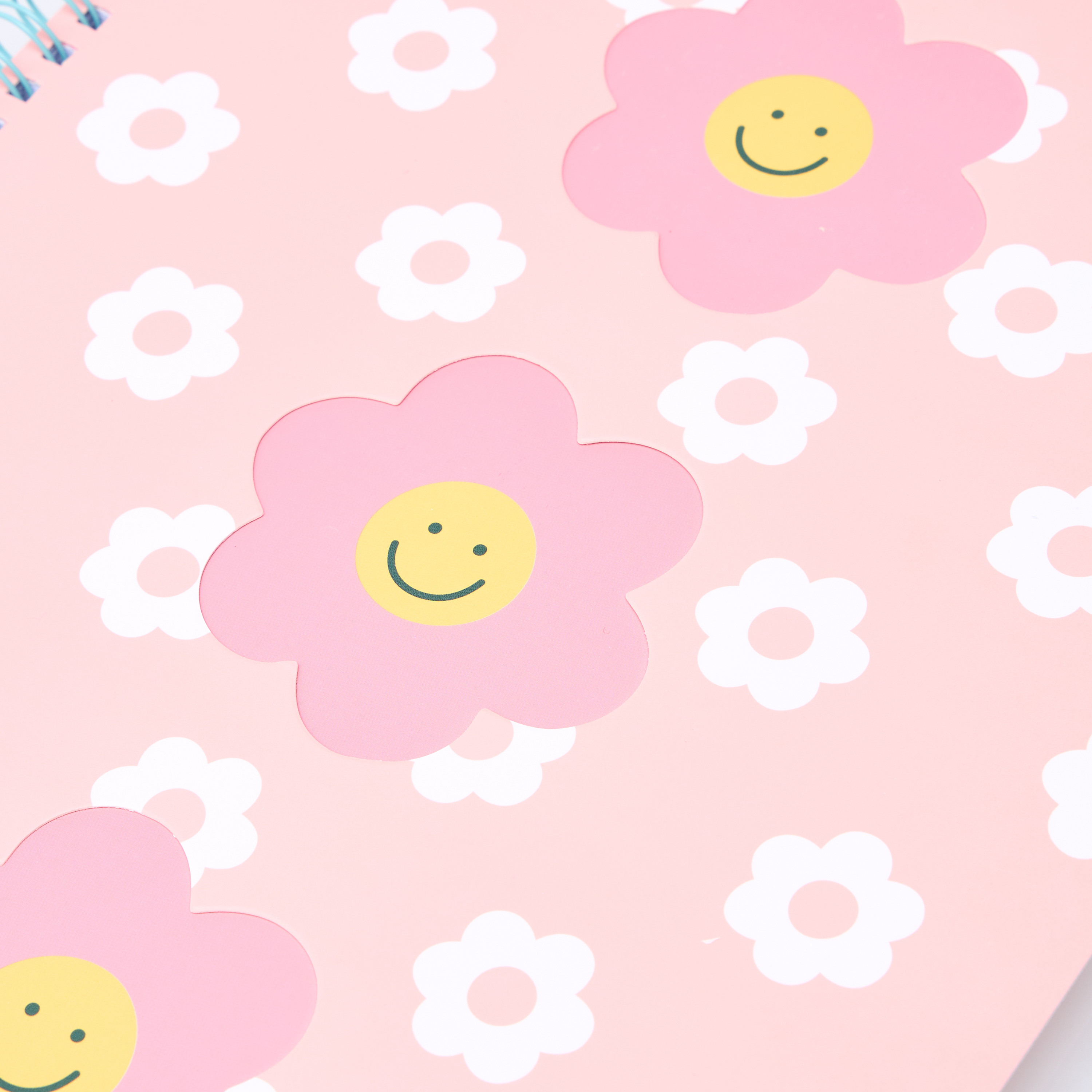 Floral Print 60-Sheet Ruled Sprial A4 Notebook-school-stationery-notebooks-image-4