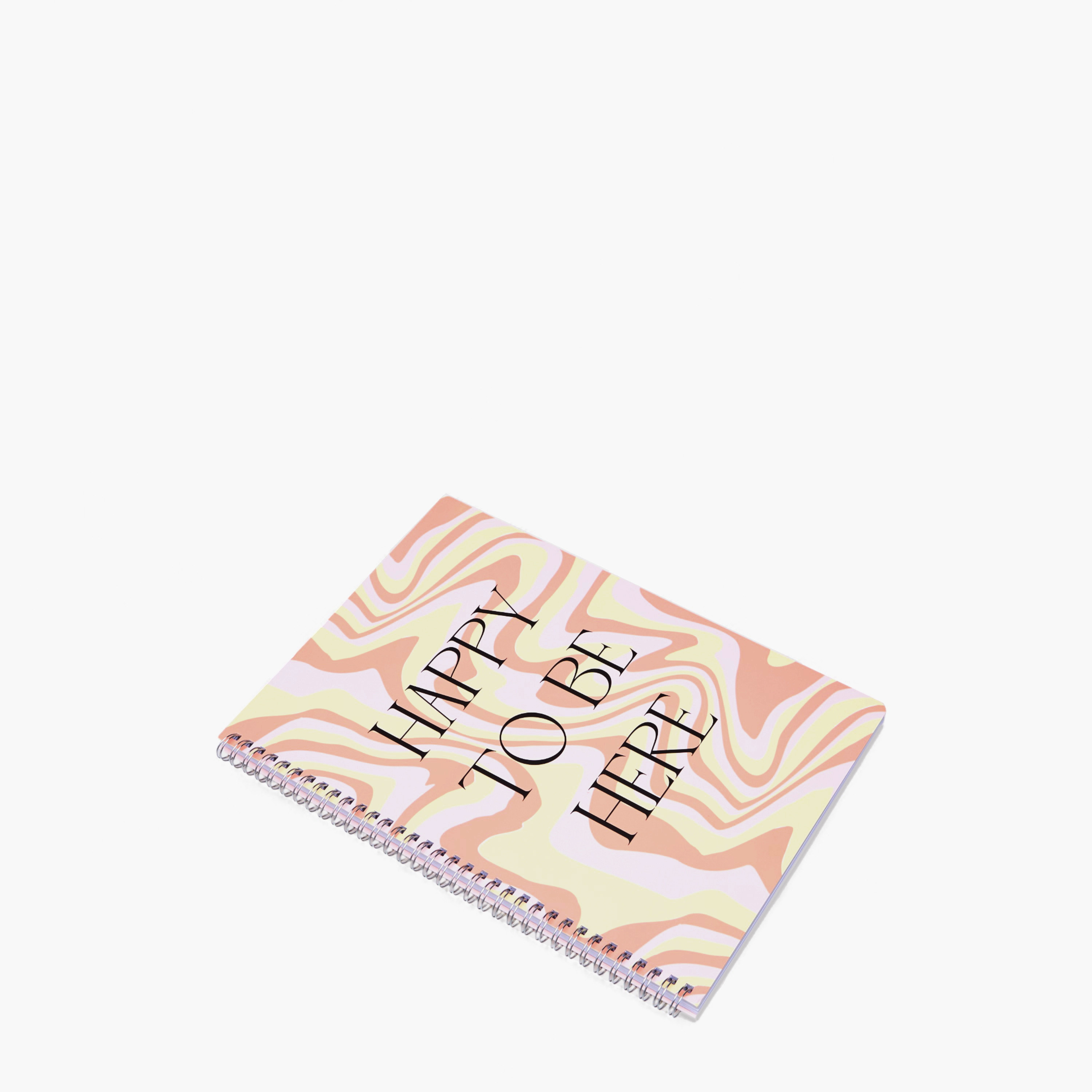 Slogan Print 60-Sheet Ruled Sprial A4 Notebook-school-stationery-notebooks-image-2