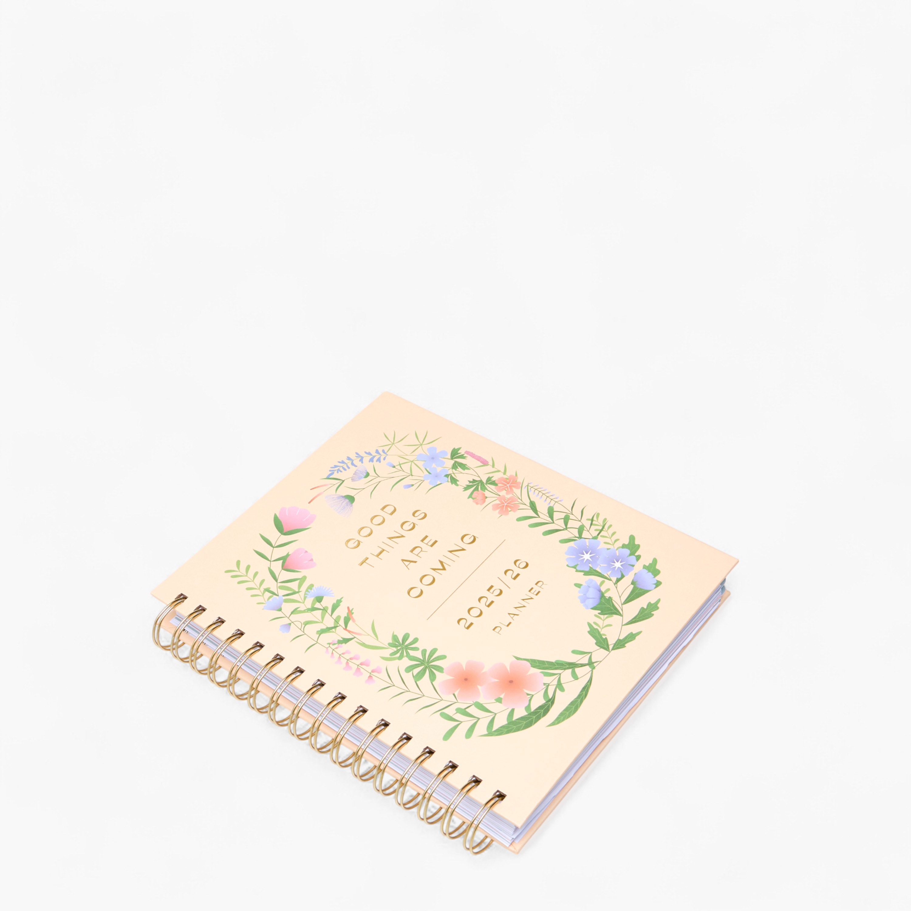Slogan Print 18-Month Hardcover Agenda Planner-school-stationery-notebooks-image-3