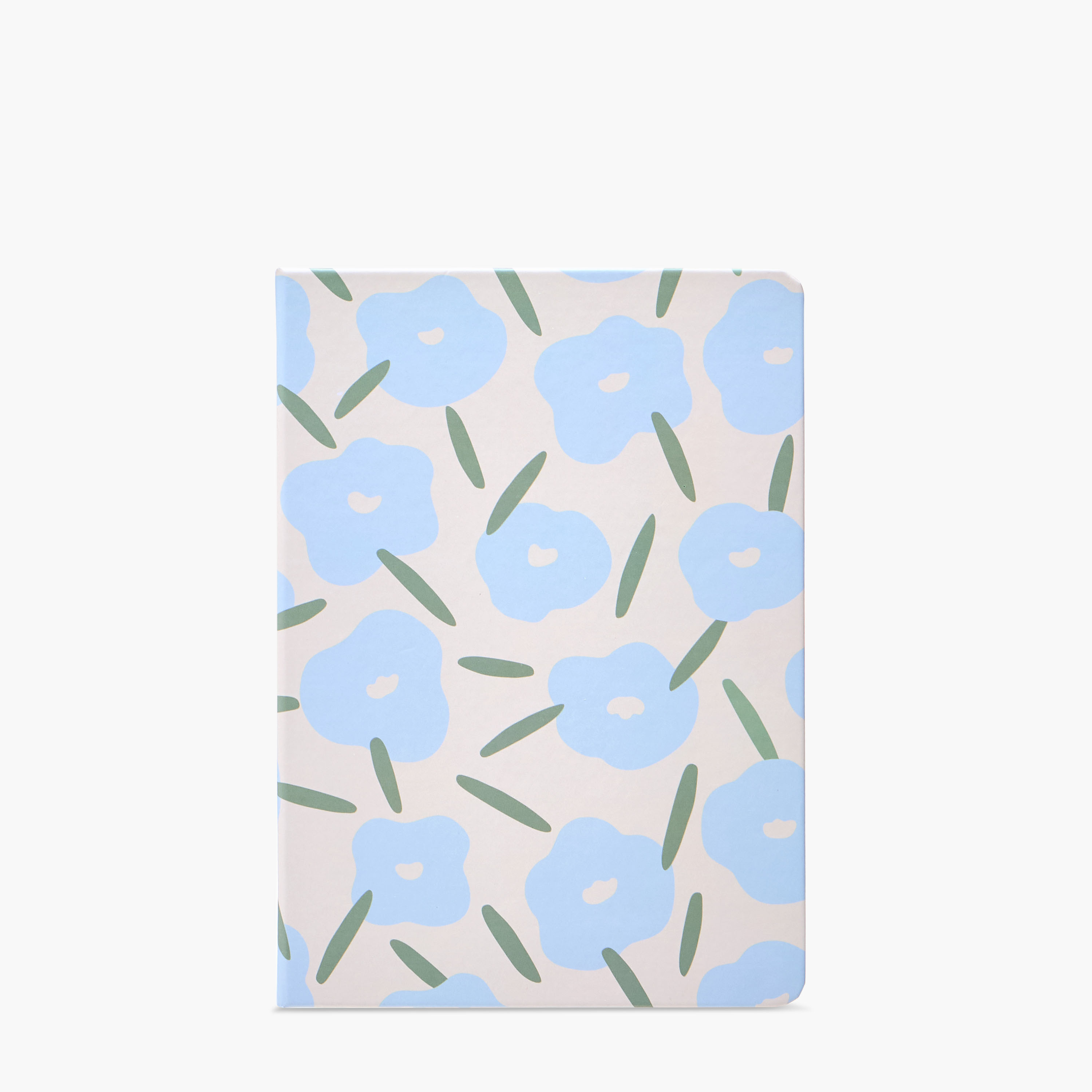 Floral Print A5 Ruled Notebook-school-stationery-notebooks-image-1