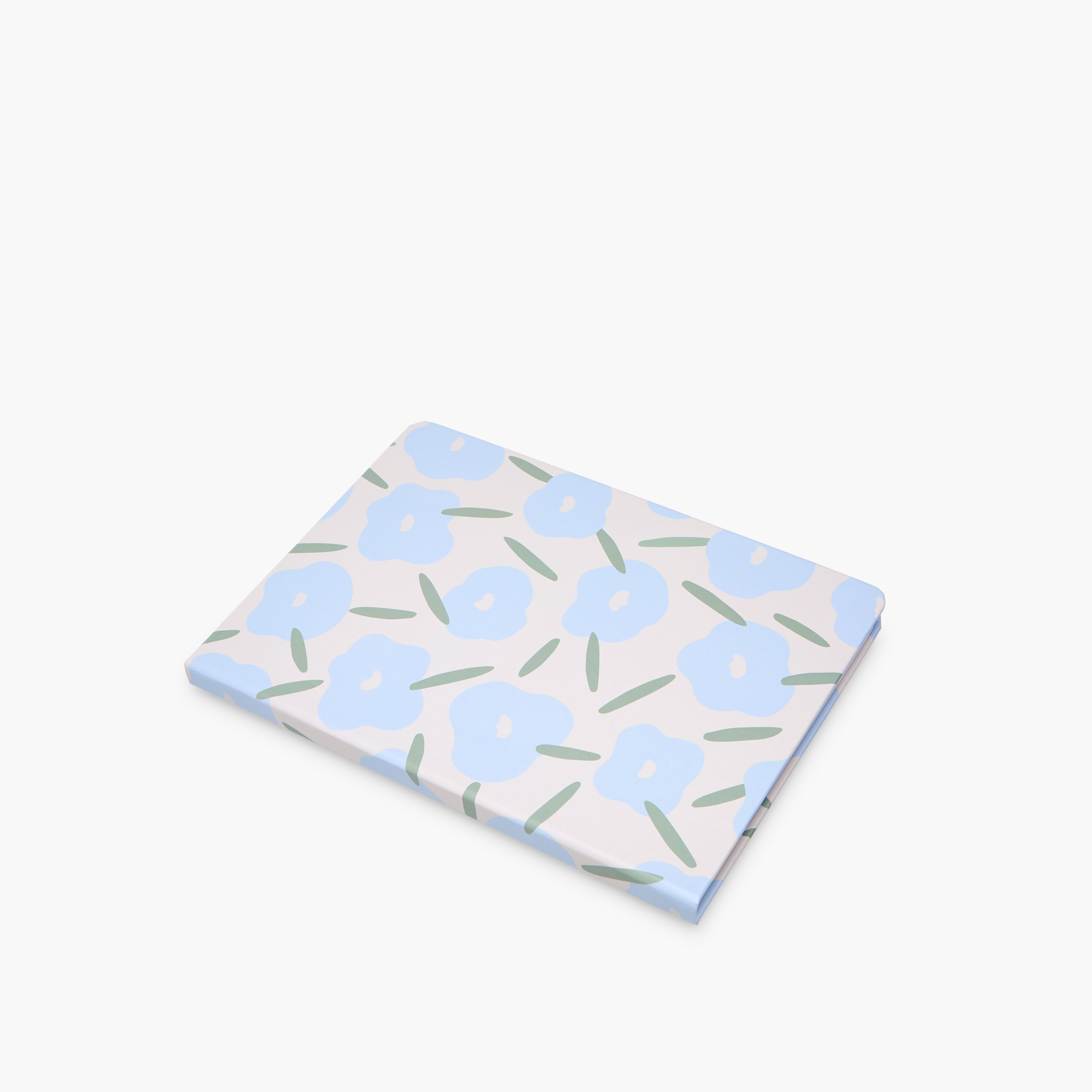 Floral Print A5 Ruled Notebook-school-stationery-notebooks-image-2
