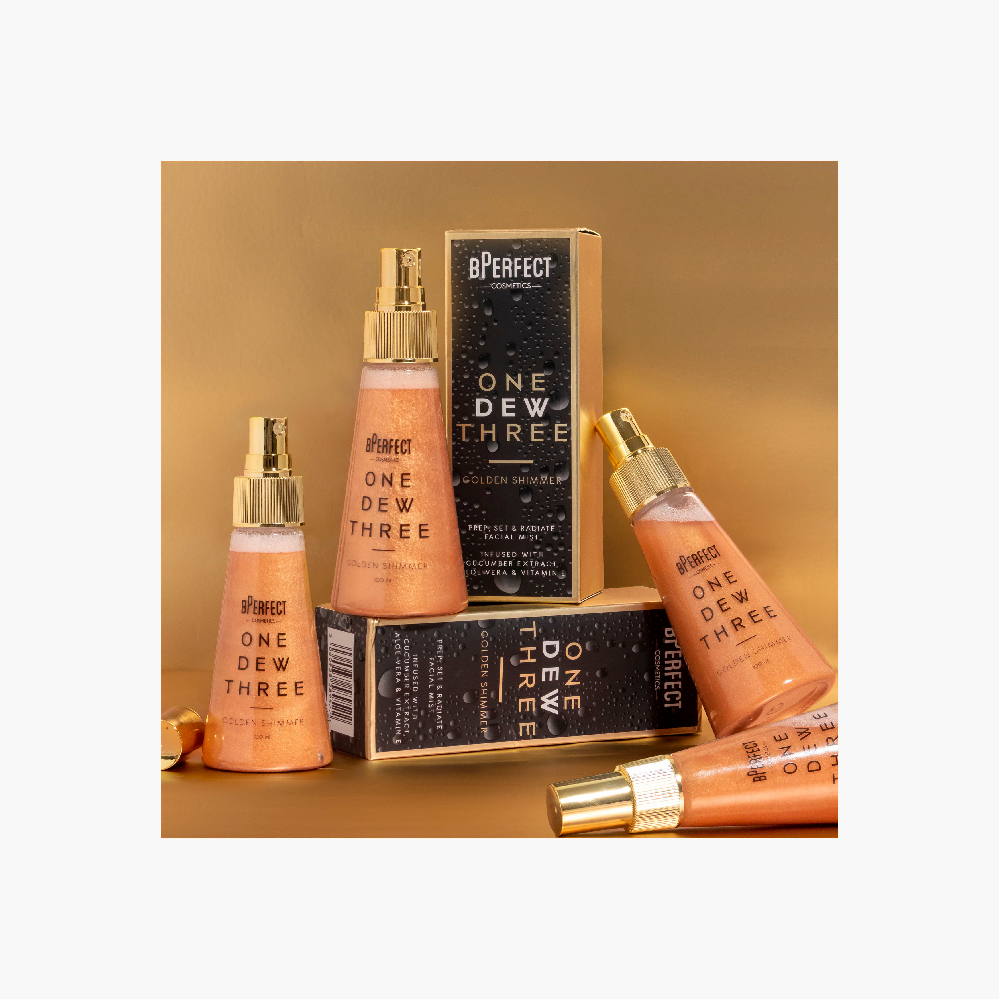 BPerfect Cosmetics One Dew Three Shimmer Spray - 100 ml-beautyandpersonalcare-makeup-face-highlighters-image-3