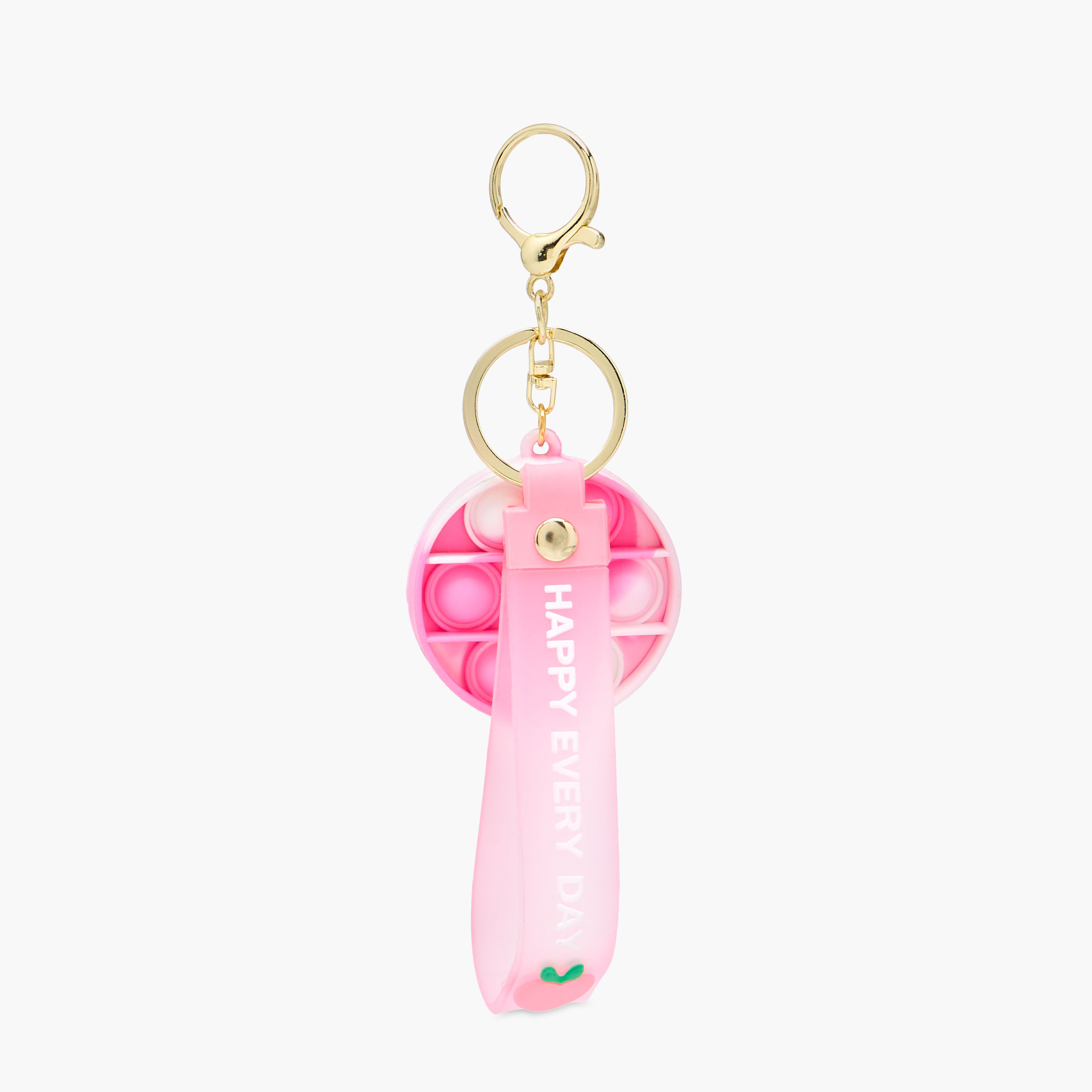 Pop It Fidget Toy Accent Keychain with Lobster Hook-girls-accessories-keyringsandbagcharms-image-2