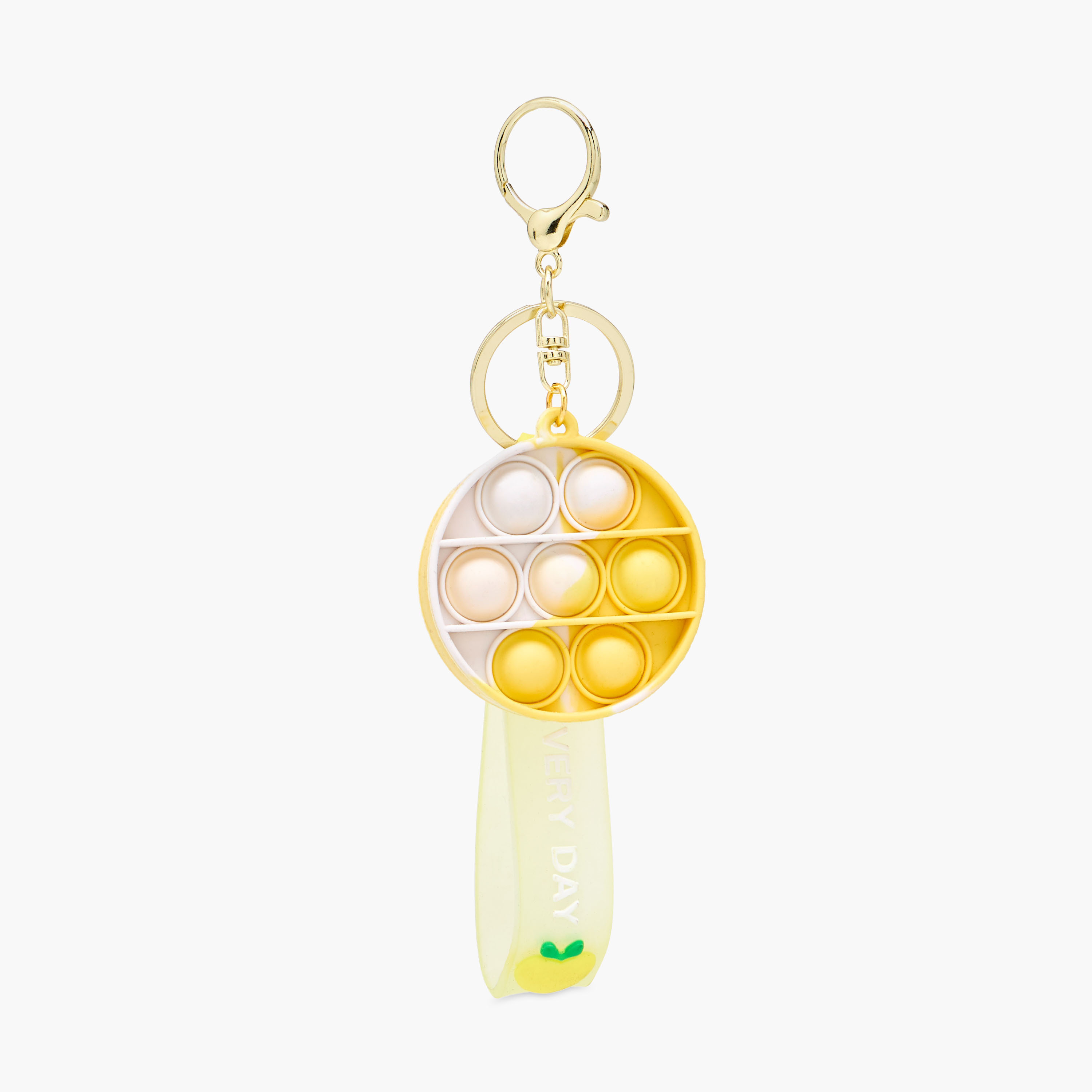 Pop It Fidget Toy Accent Keychain with Lobster Hook-girls-accessories-keyringsandbagcharms-image-1