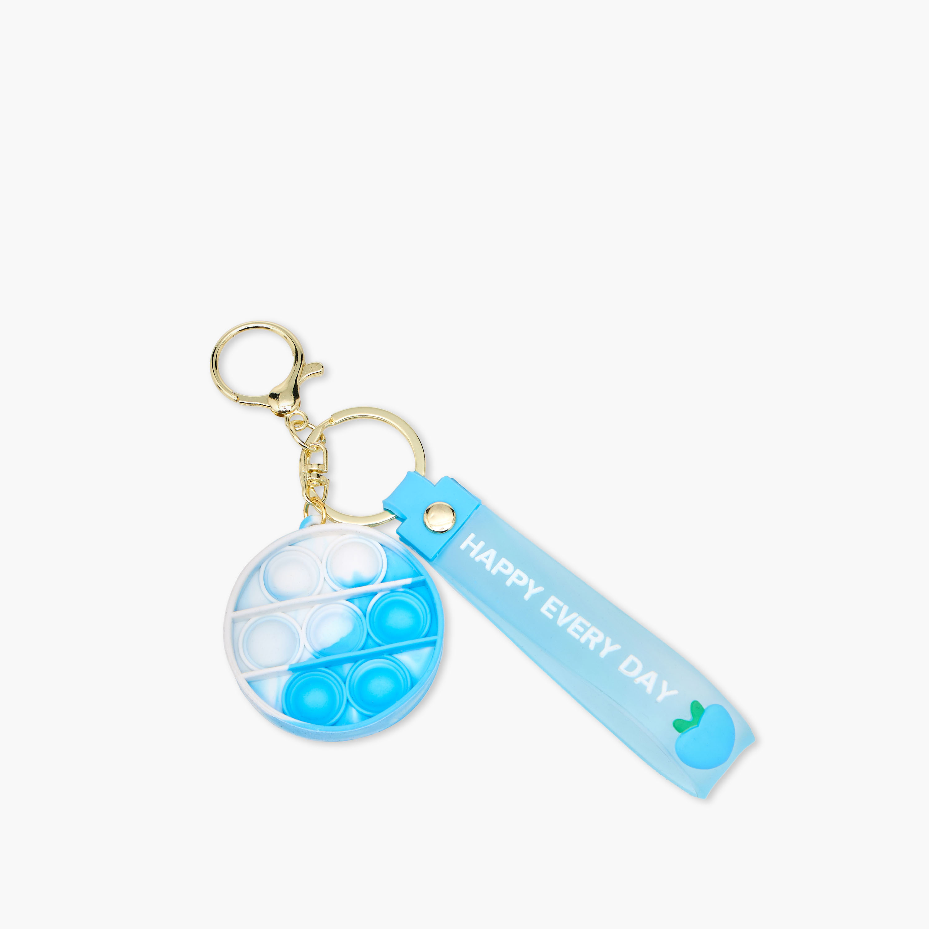 Pop It Fidget Toy Accent Keychain with Lobster Hook-girls-accessories-keyringsandbagcharms-image-2