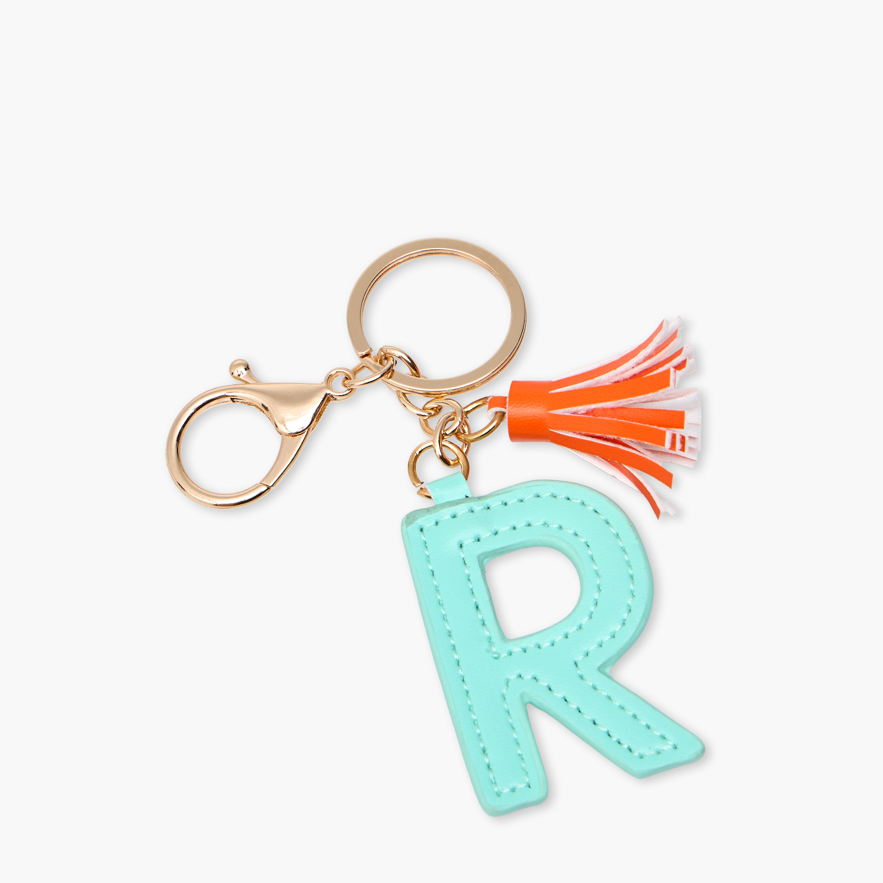 سلسلة مفاتيح مزينة بخطاف لوبستر ودلاية شرابة-girls-accessories-keyringsandbagcharms-image-2