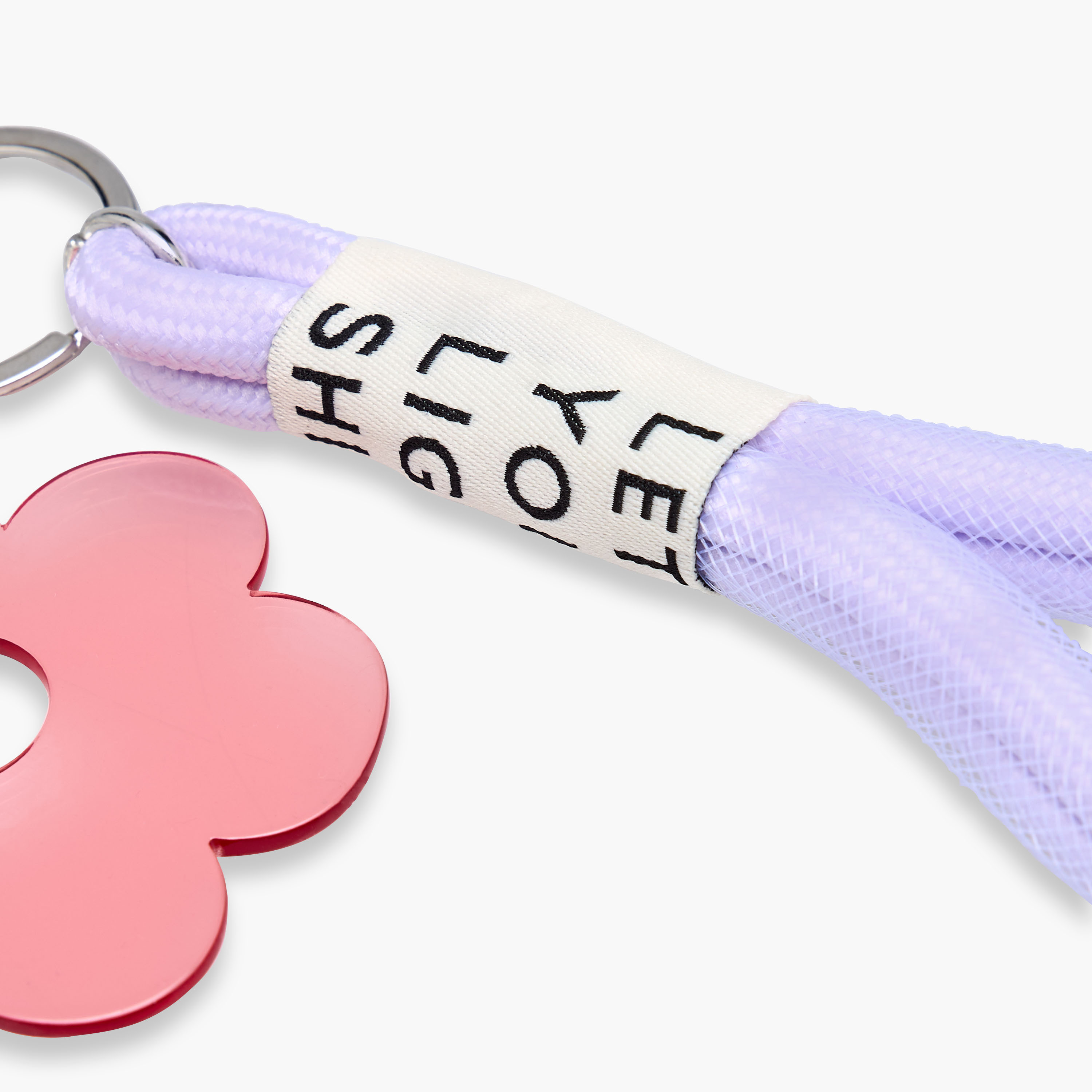 Flower Charm Keyring with Strap and Lobster Hook-girls-accessories-keyringsandbagcharms-image-3