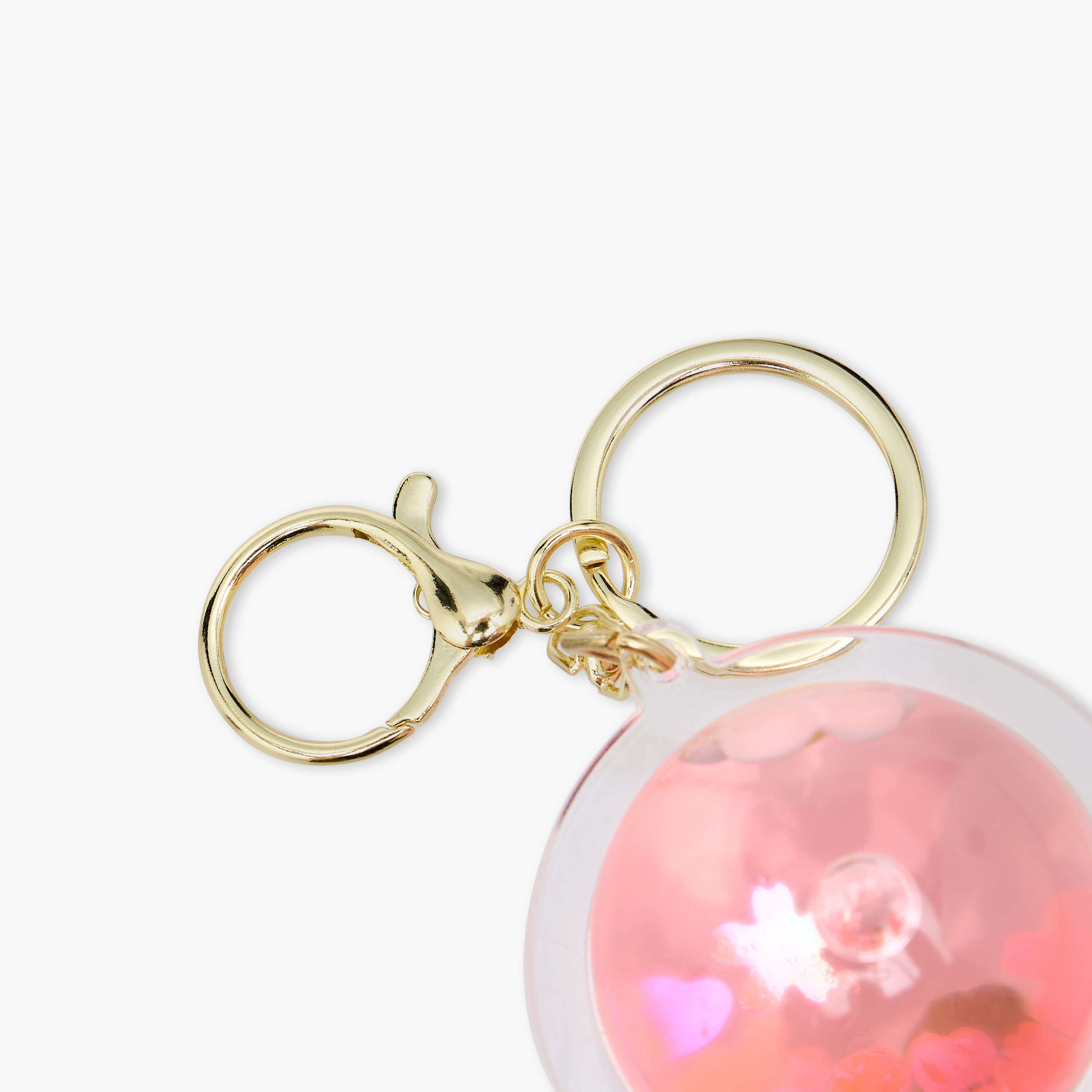 Floral Liquid Keyring with Lobster Hook-girls-accessories-keyringsandbagcharms-image-4